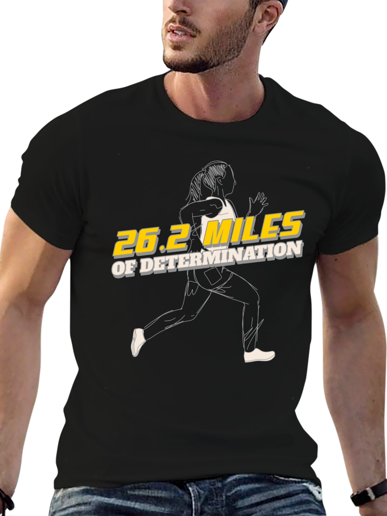 26.2 Marathon T-Shirt - Running Design