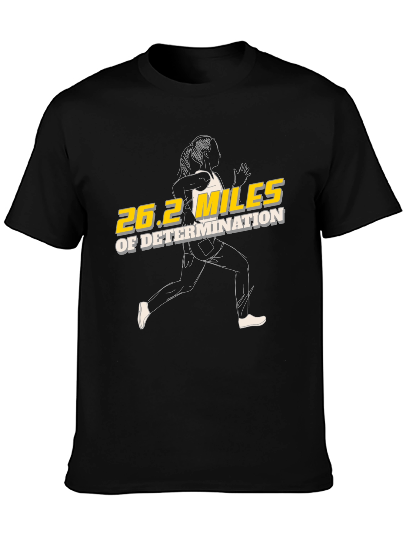 26.2 Marathon T-Shirt - Running Design