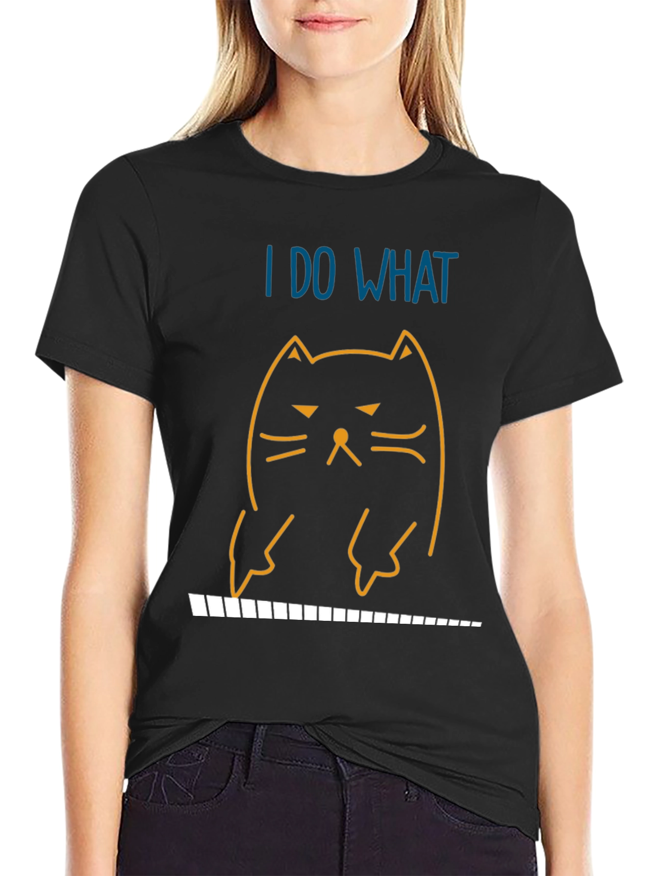 I Do What I Want Cat T-Shirt