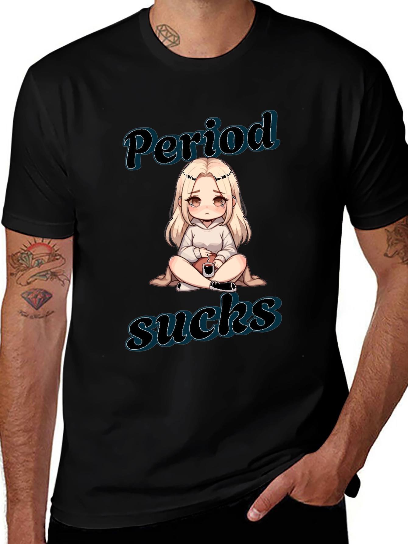 Period Sucks Graphic T-Shirt - Comfort & Style