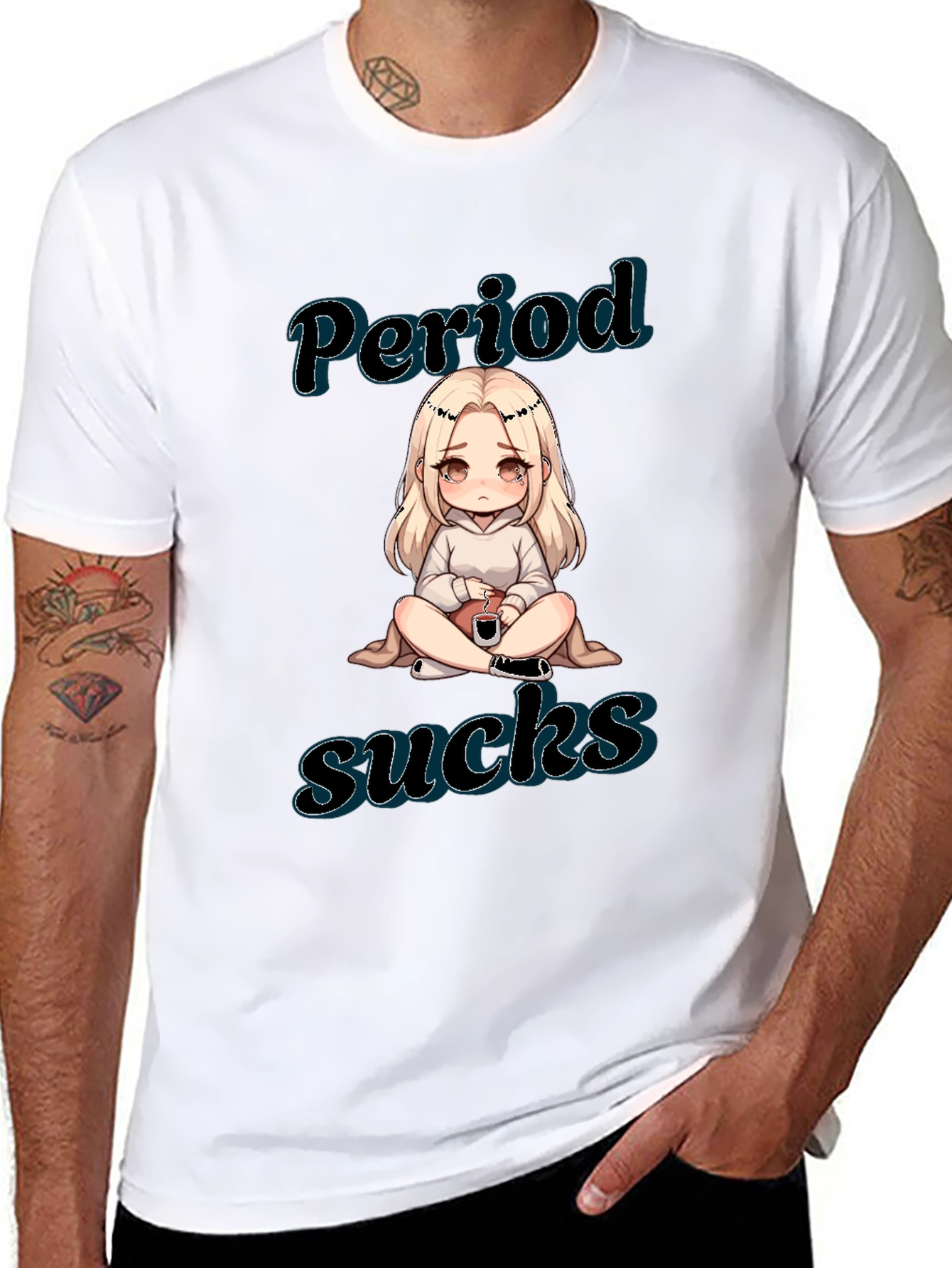 Period Sucks Graphic T-Shirt - Comfort & Style