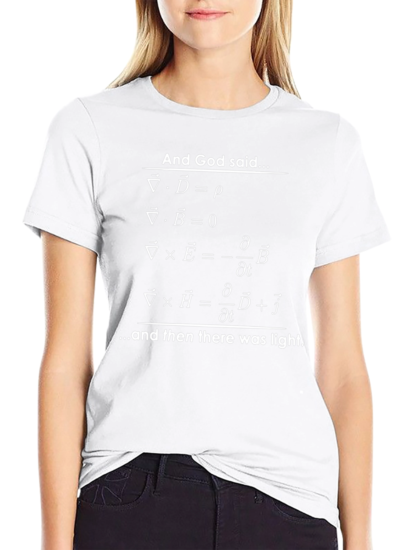 And God Said Equations T-Shirt