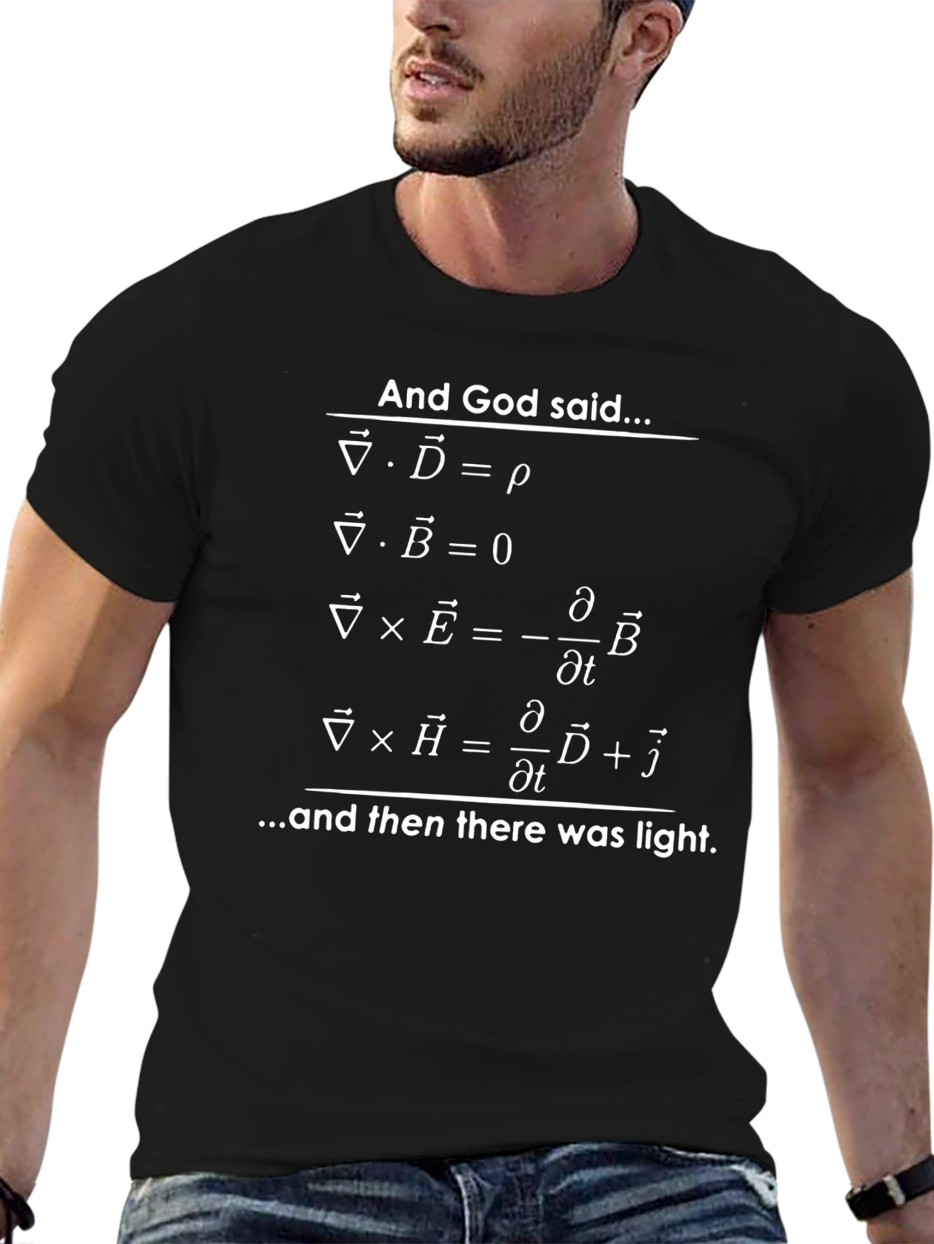 And God Said Equations T-Shirt
