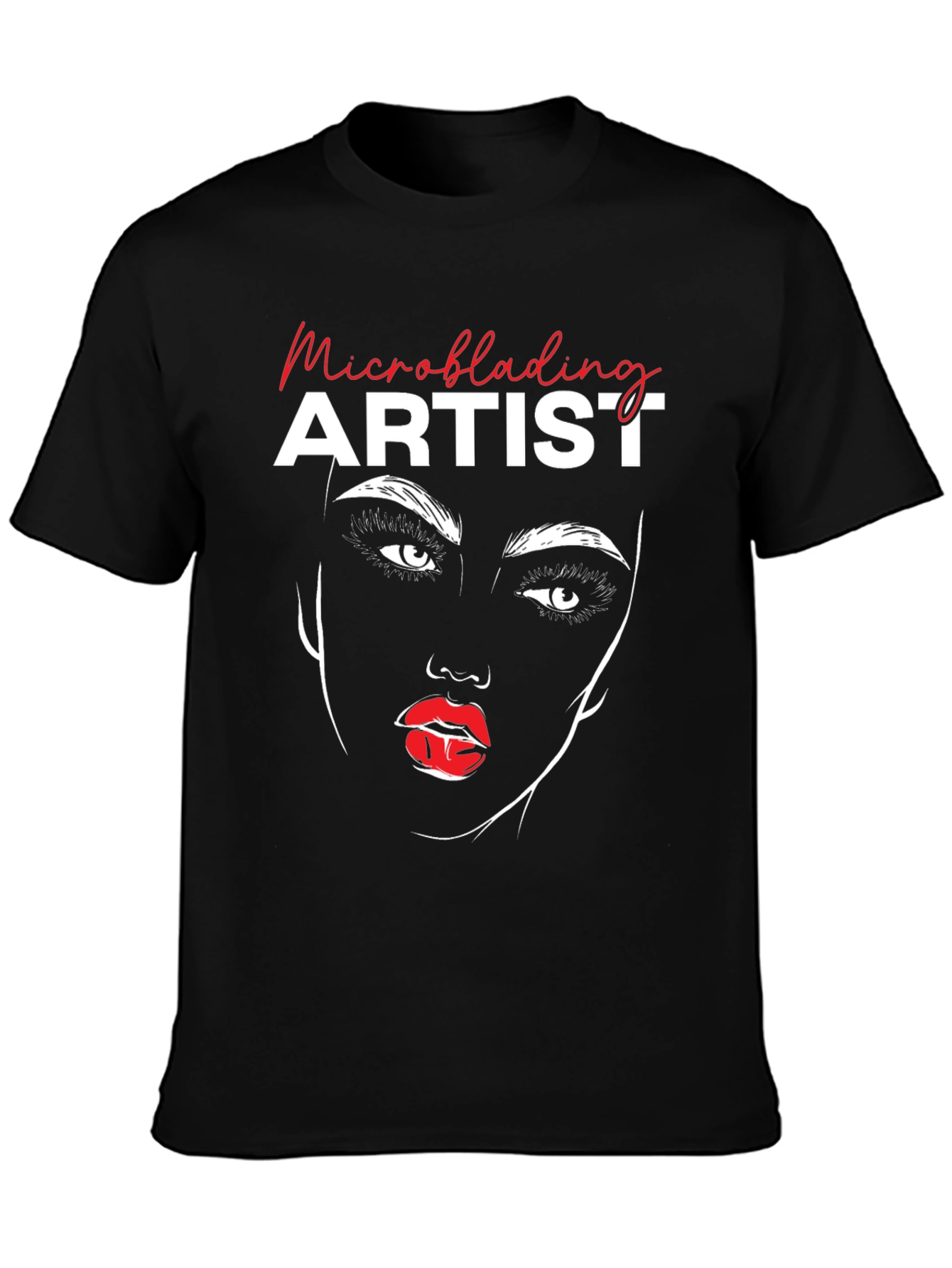 Microblading Artist T-Shirt - Stylish Graphic Tee