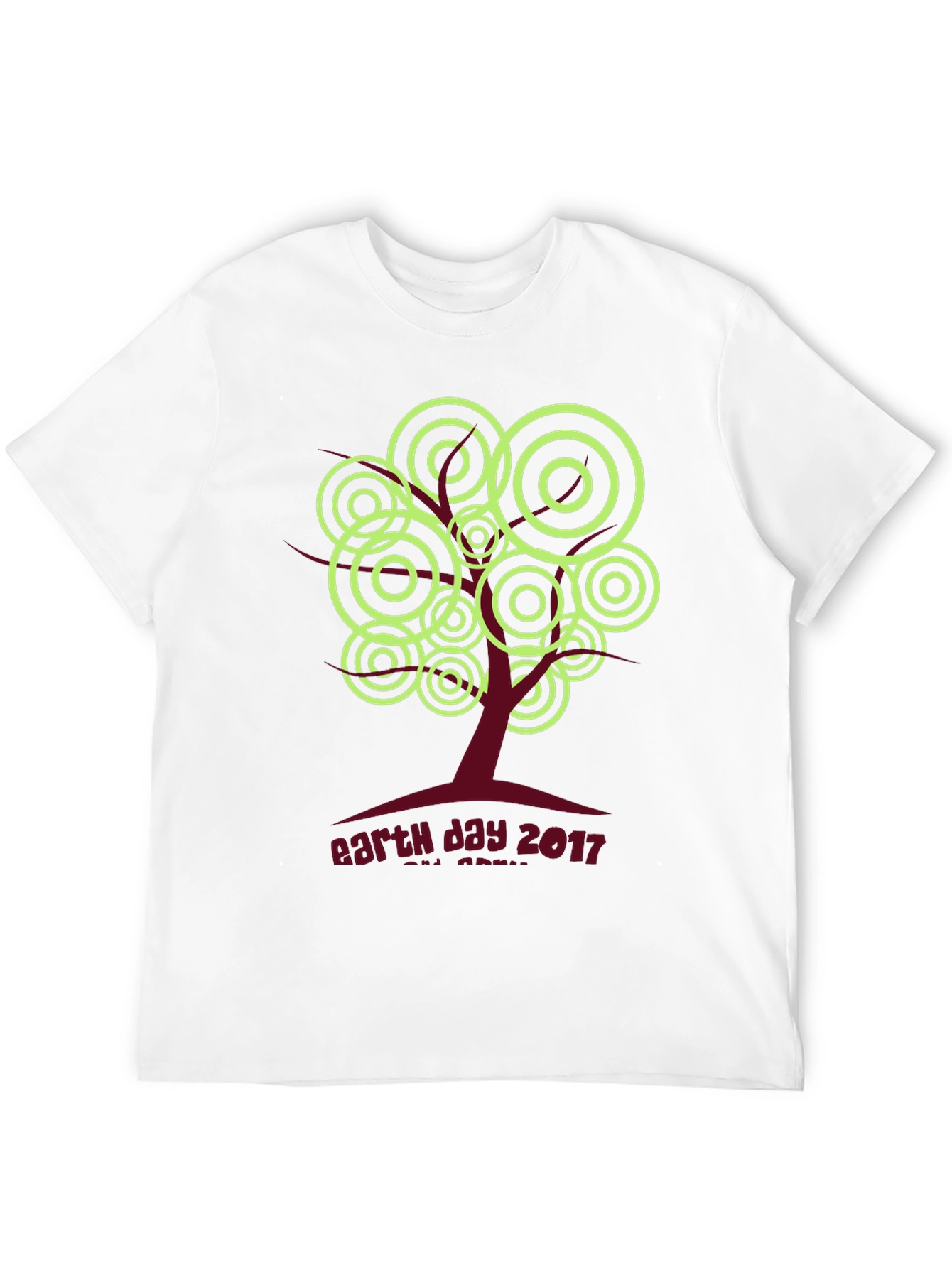 Earth Day 2017 T-Shirt: Tree Graphic Black Tee