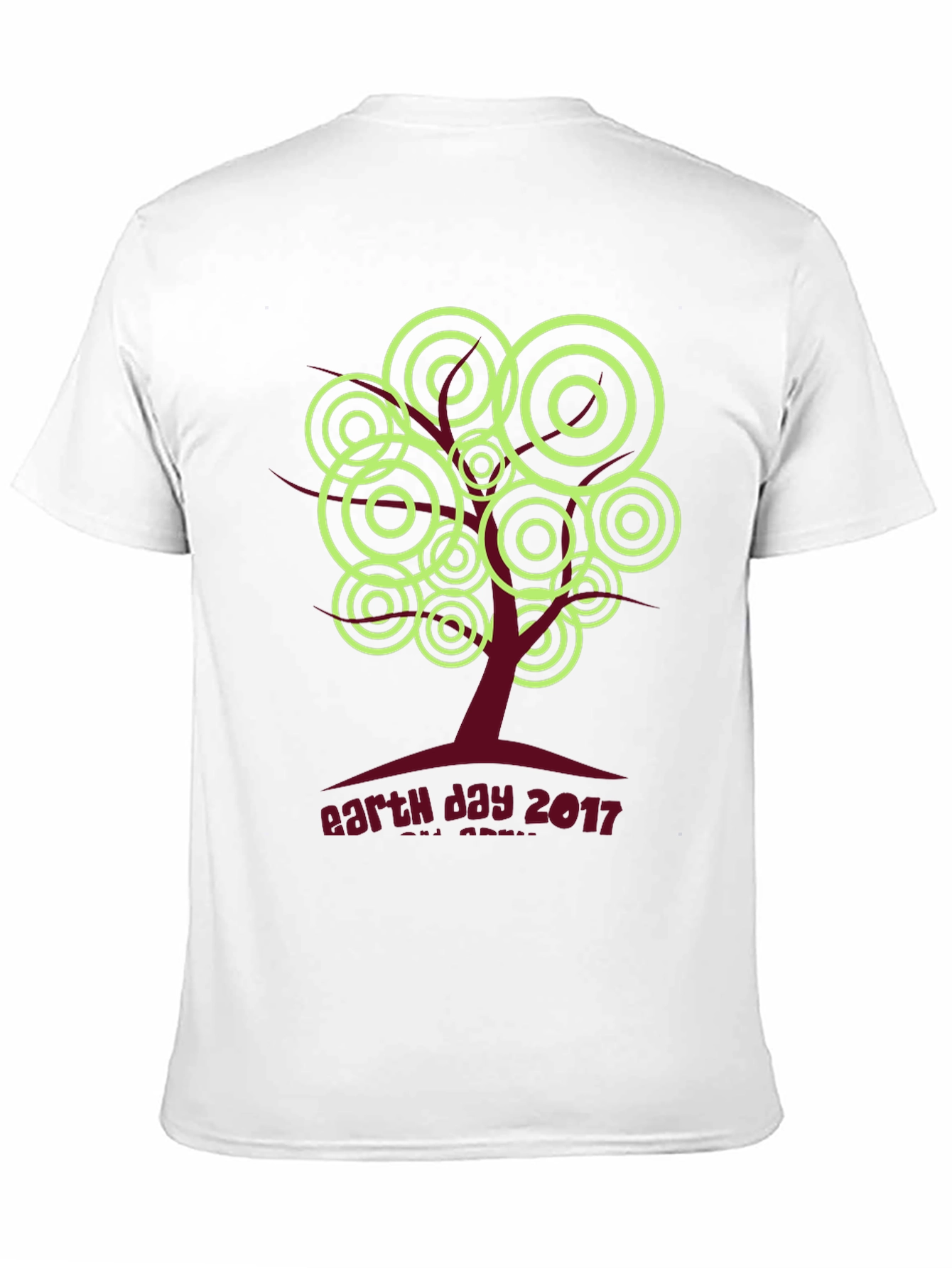 Earth Day 2017 T-Shirt: Tree Graphic Black Tee