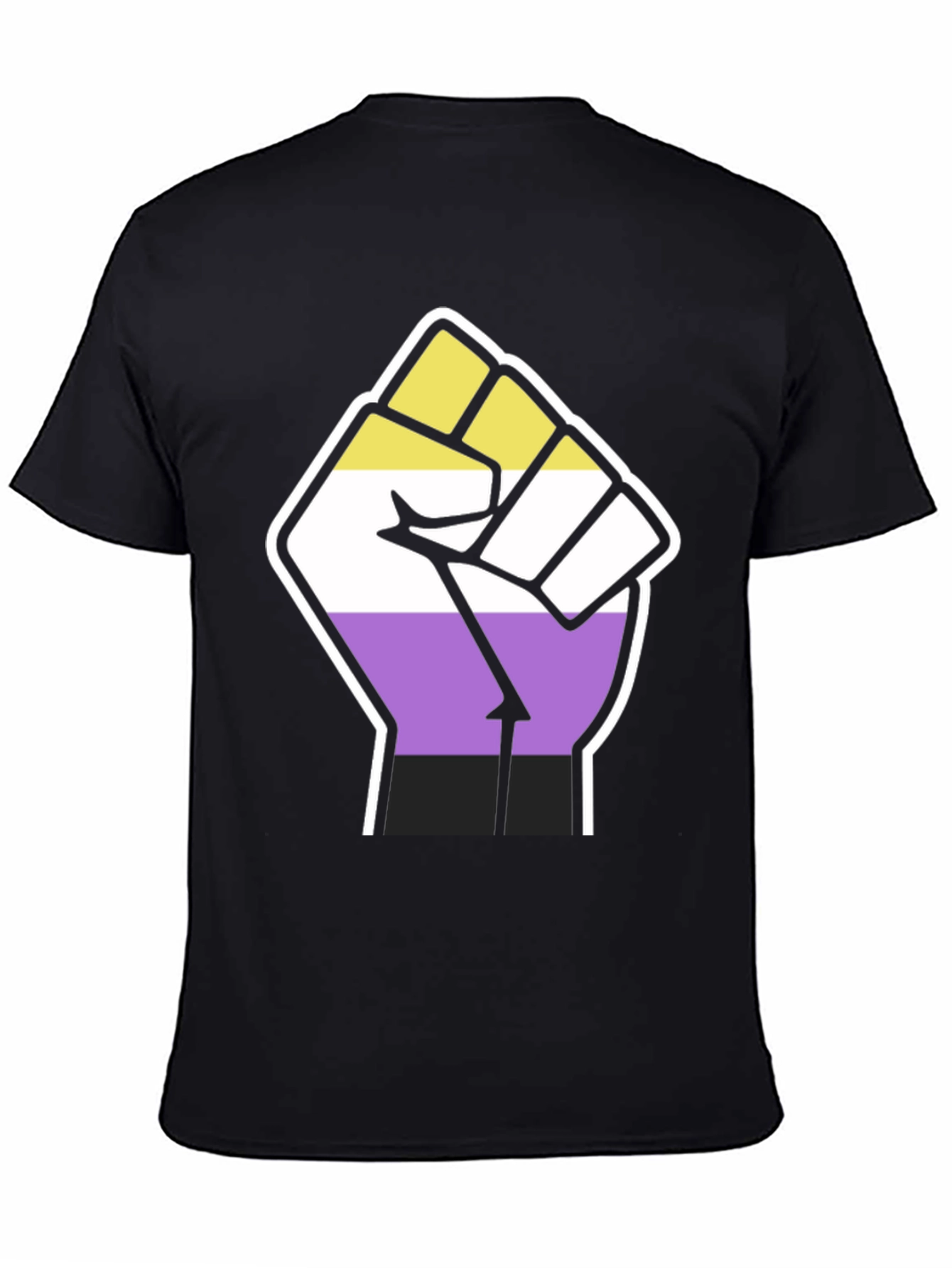 Non-Binary Pride Fist T-Shirt