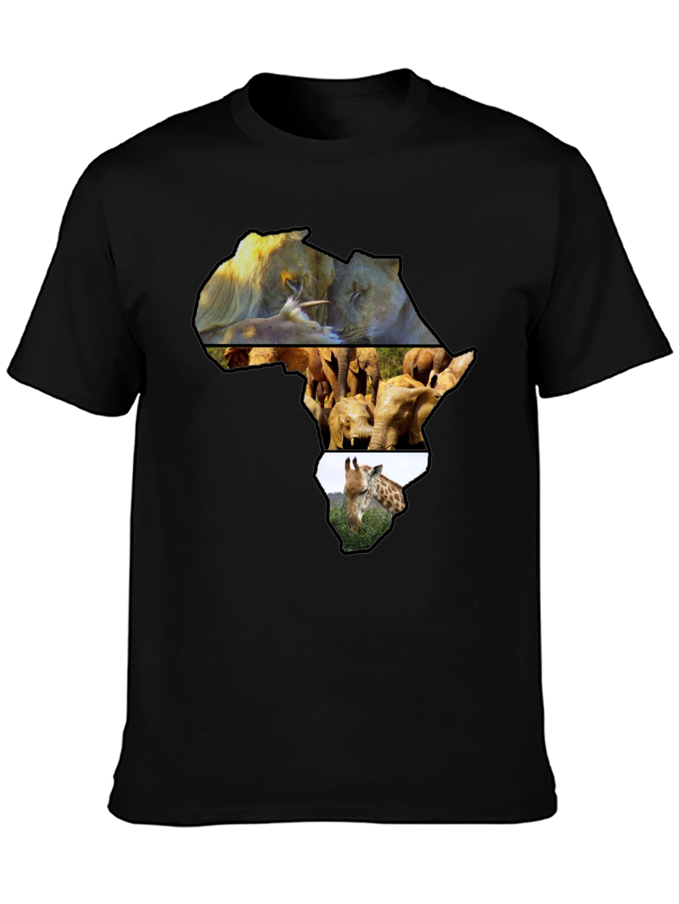 Africa Animals Graphic Tee - Unisex Crew Neck