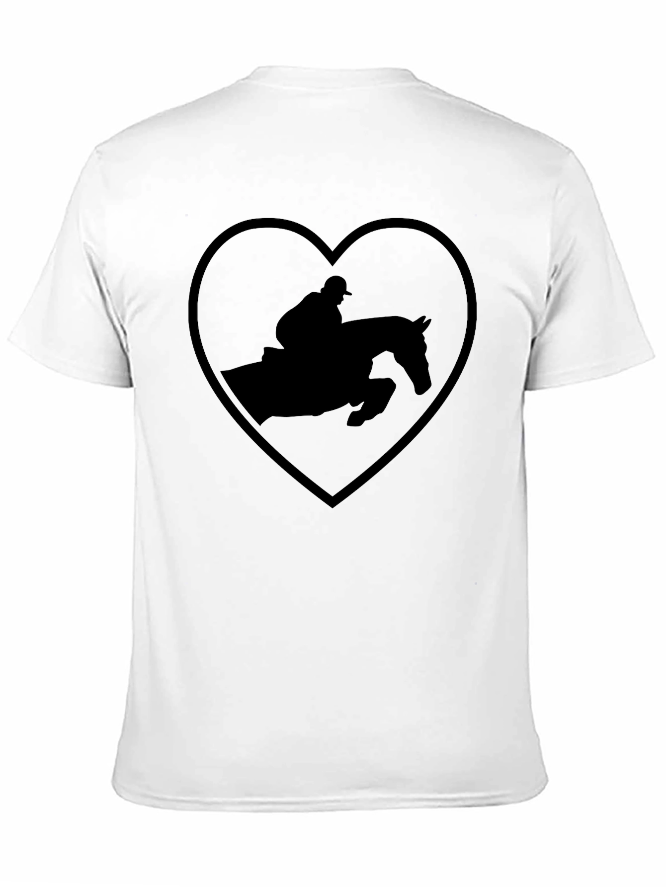 Equestrian Heart T-Shirt - Horse Lover Tee