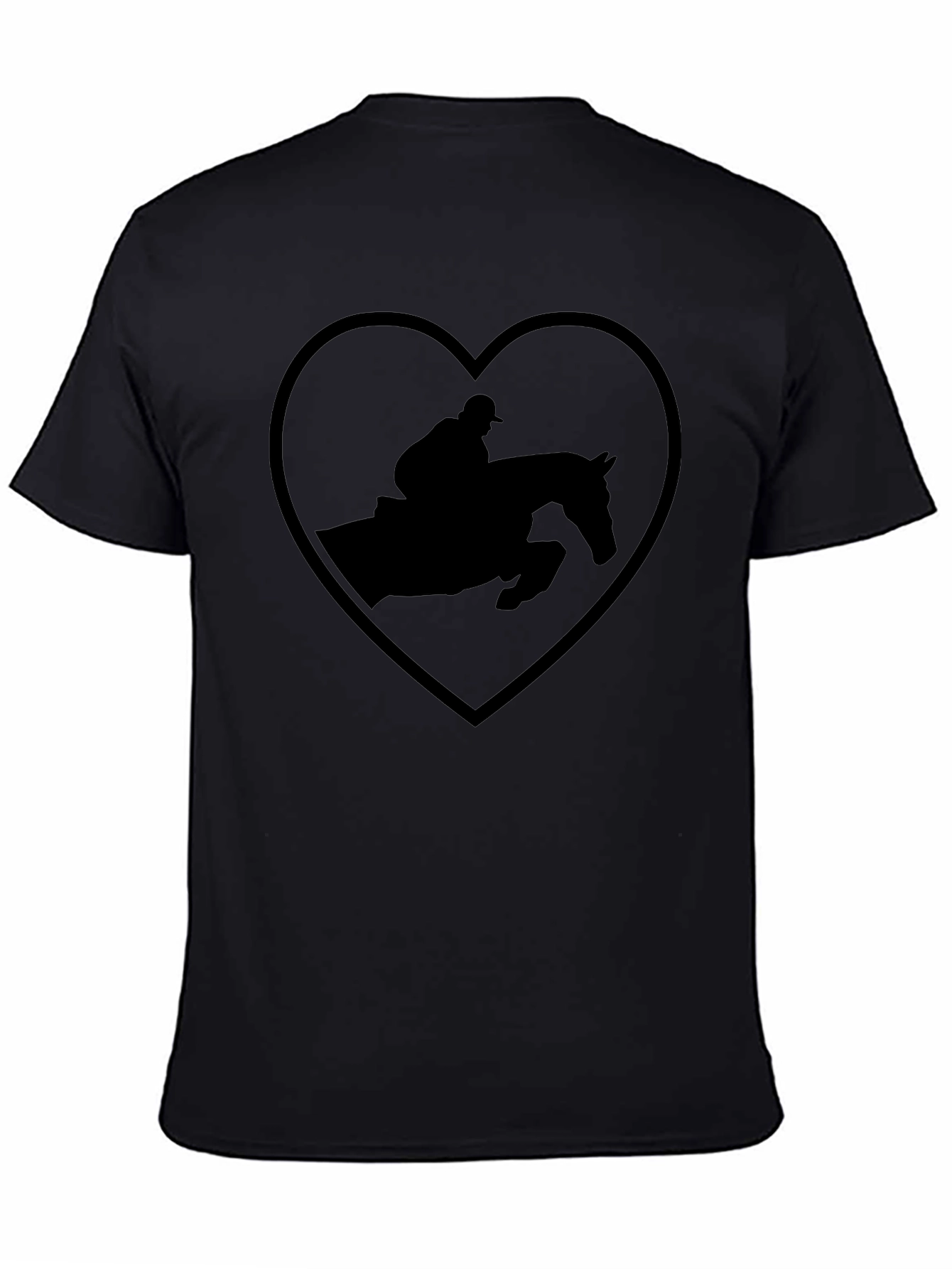 Equestrian Heart T-Shirt - Horse Lover Tee