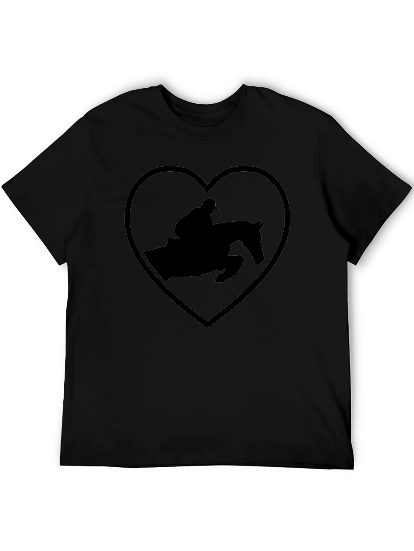 Equestrian Heart T-Shirt - Horse Lover Tee