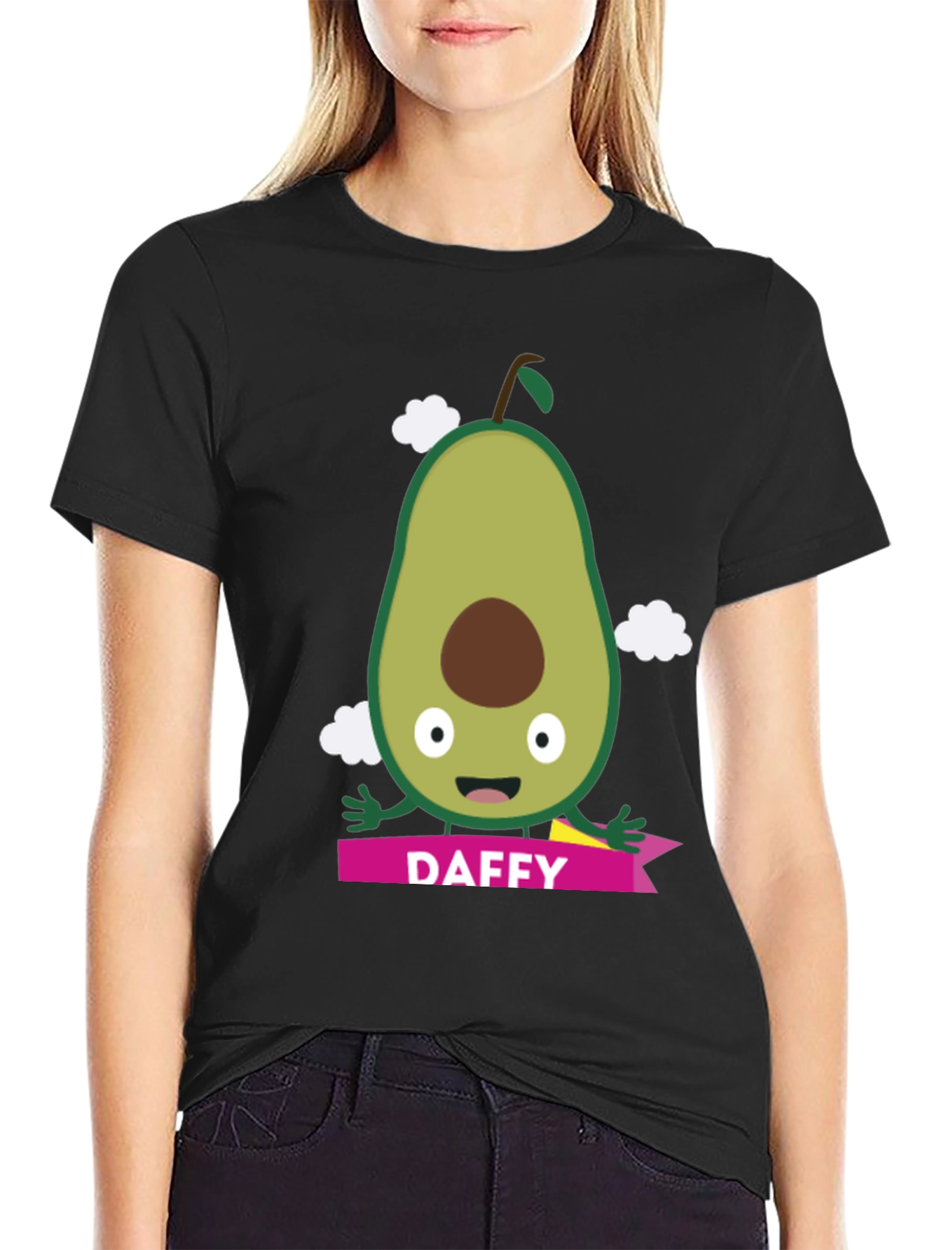 Funny Avocado Cartoon T-Shirt