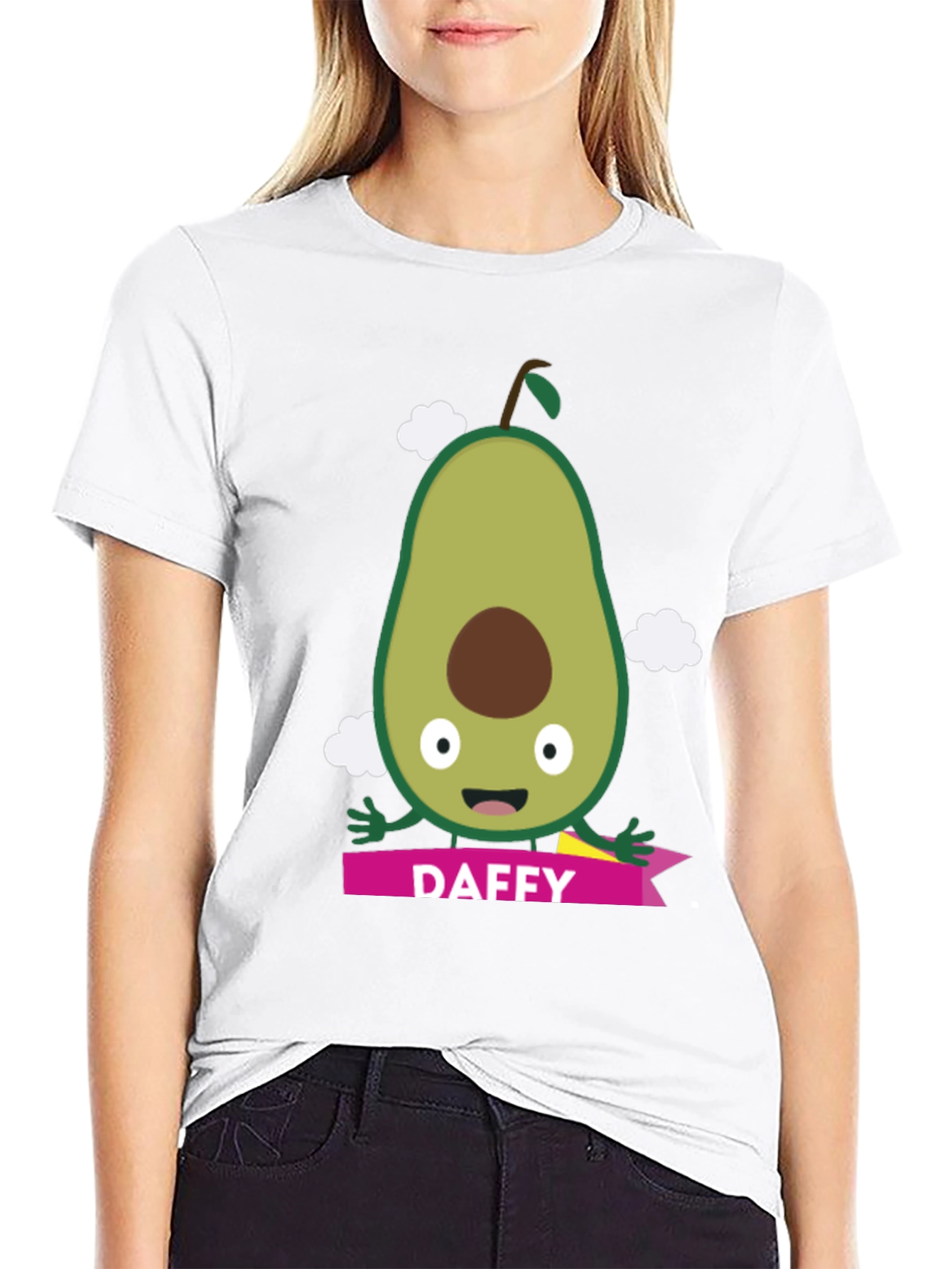 Funny Avocado Cartoon T-Shirt