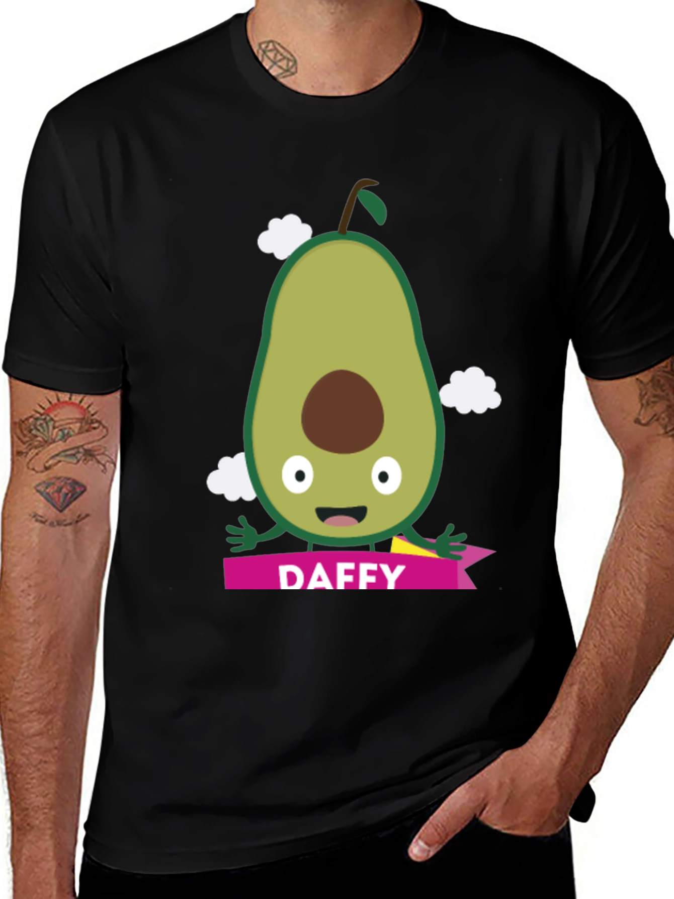 Funny Avocado Cartoon T-Shirt