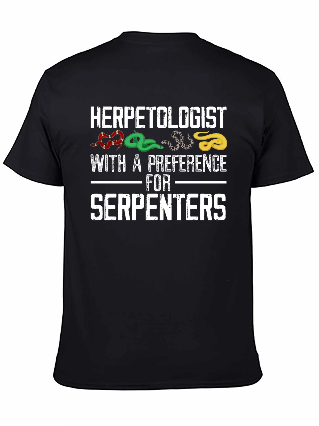 Herpetologist Snake Lover T-Shirt