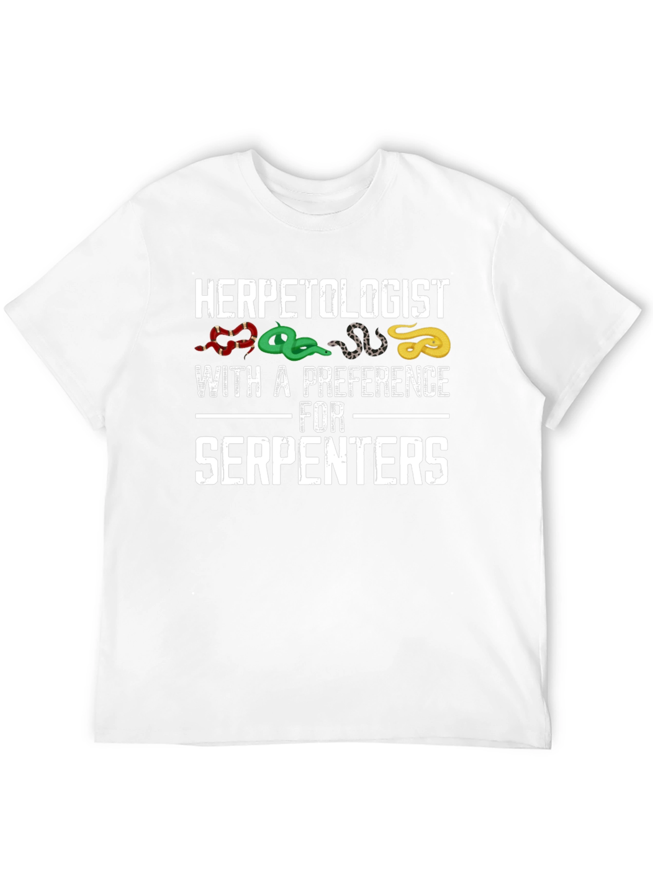 Herpetologist Snake Lover T-Shirt