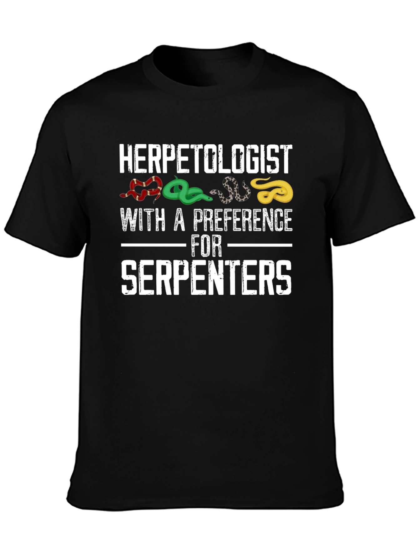 Herpetologist Snake Lover T-Shirt