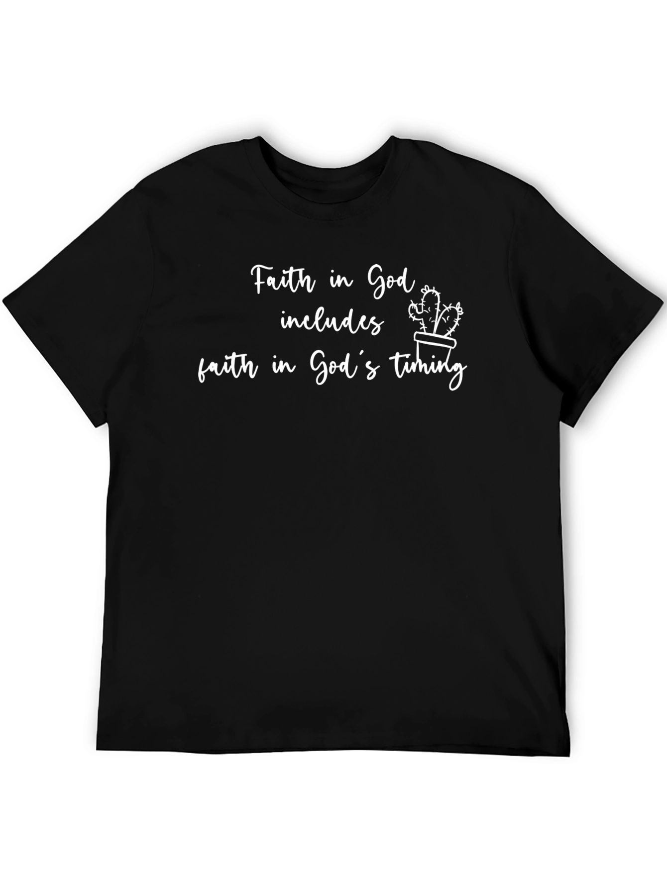 Faith in God T-Shirt - Inspirational Graphic Tee