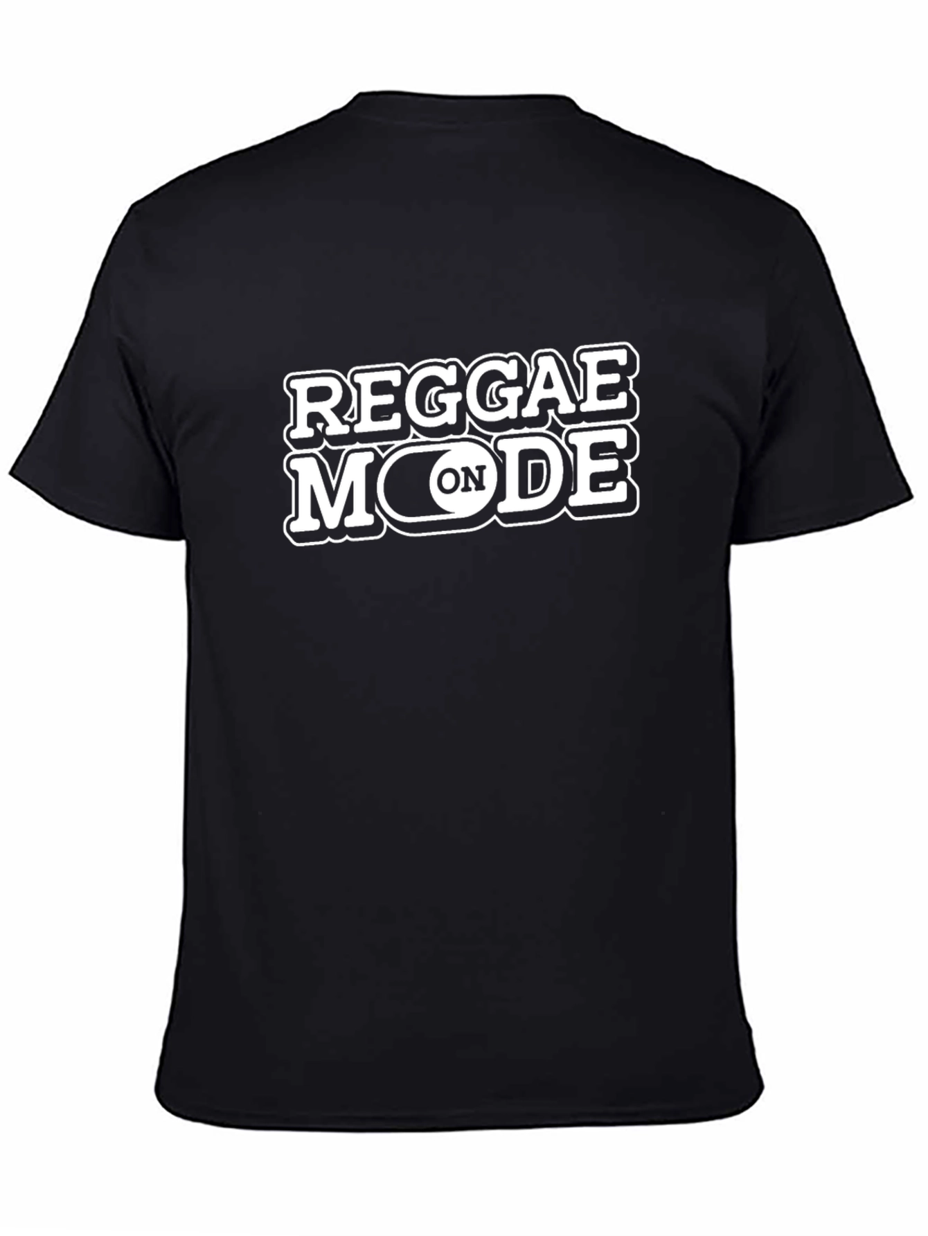 Reggae Mode On Graphic T-Shirt - Black