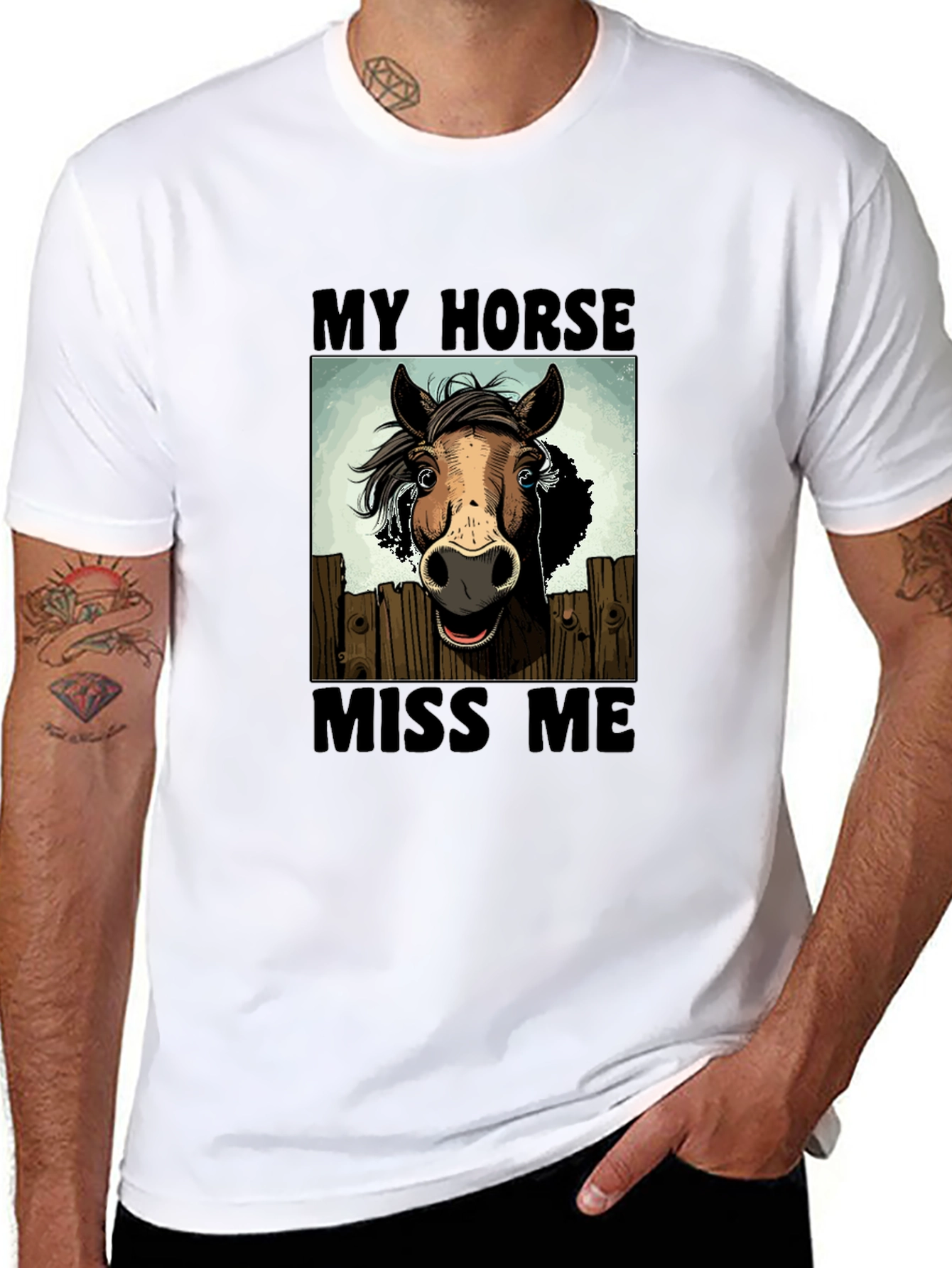 My Horse Miss Me Graphic Tee