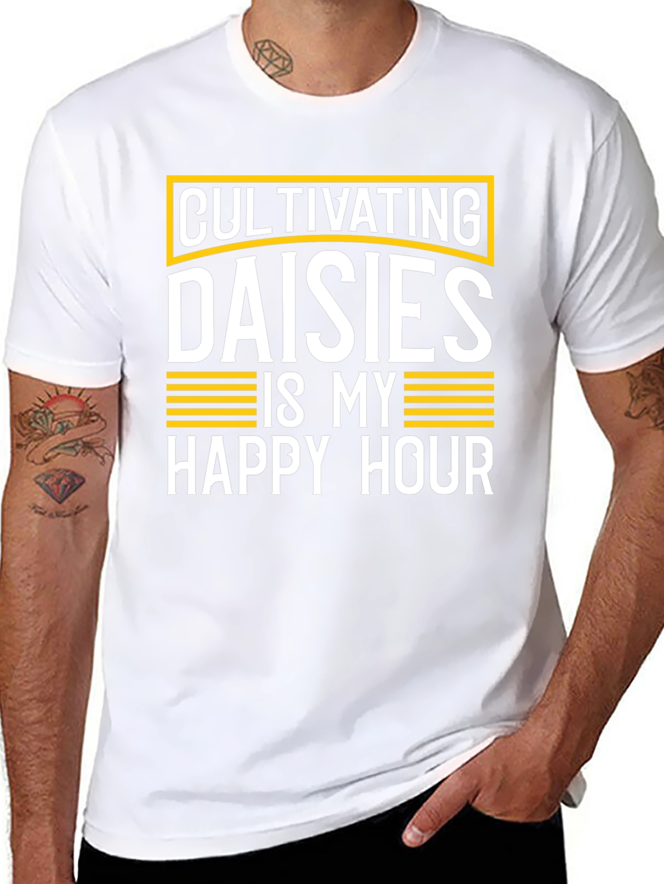 Cultivating Daisies Happy Hour T-Shirt