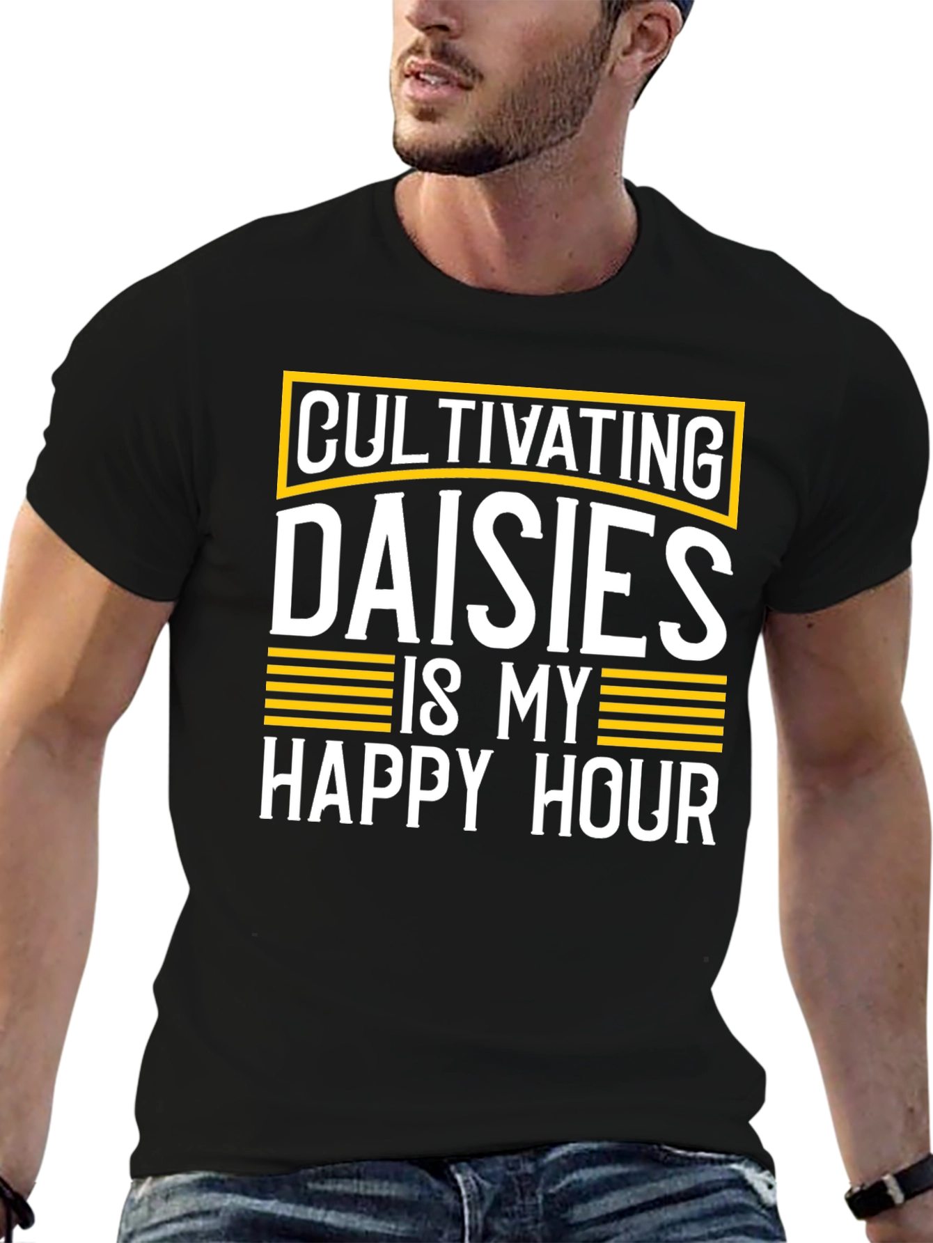 Cultivating Daisies Happy Hour T-Shirt