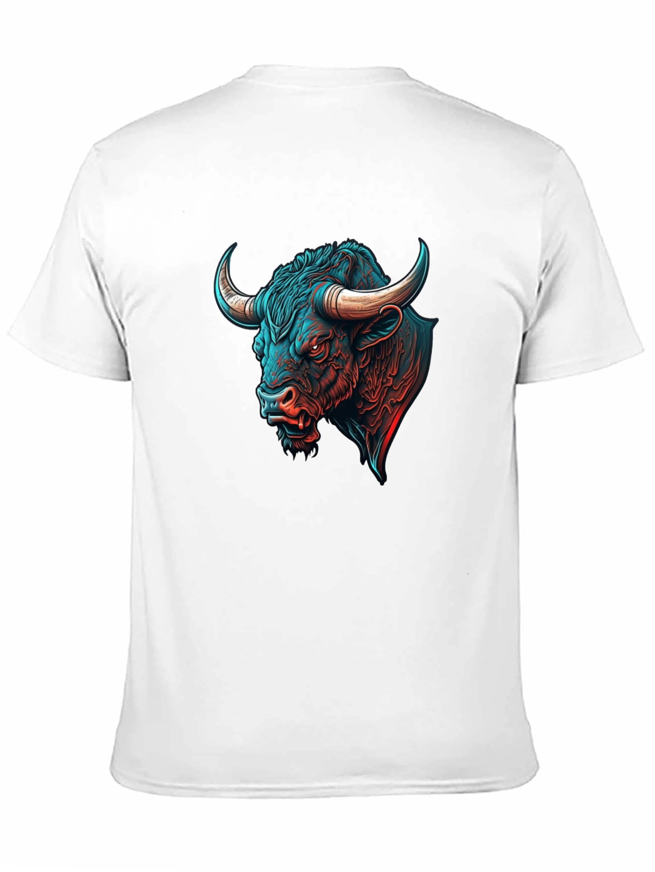 Bull Graphic Tee - Bold Design