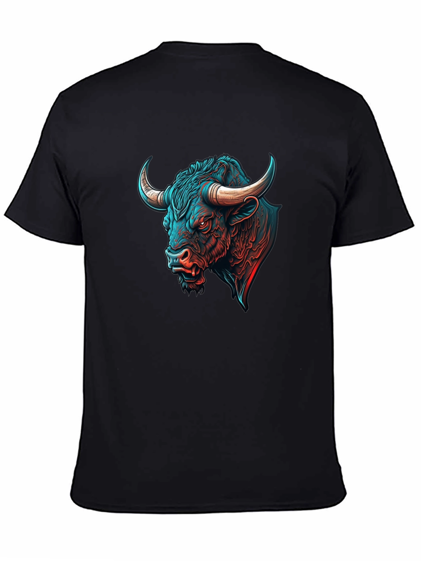 Bull Graphic Tee - Bold Design
