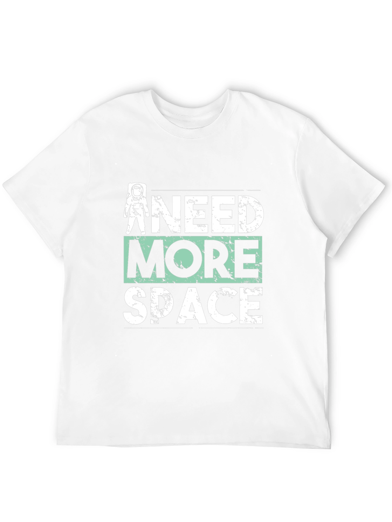 Need More Space Graphic Tee - Astronaut Shirt