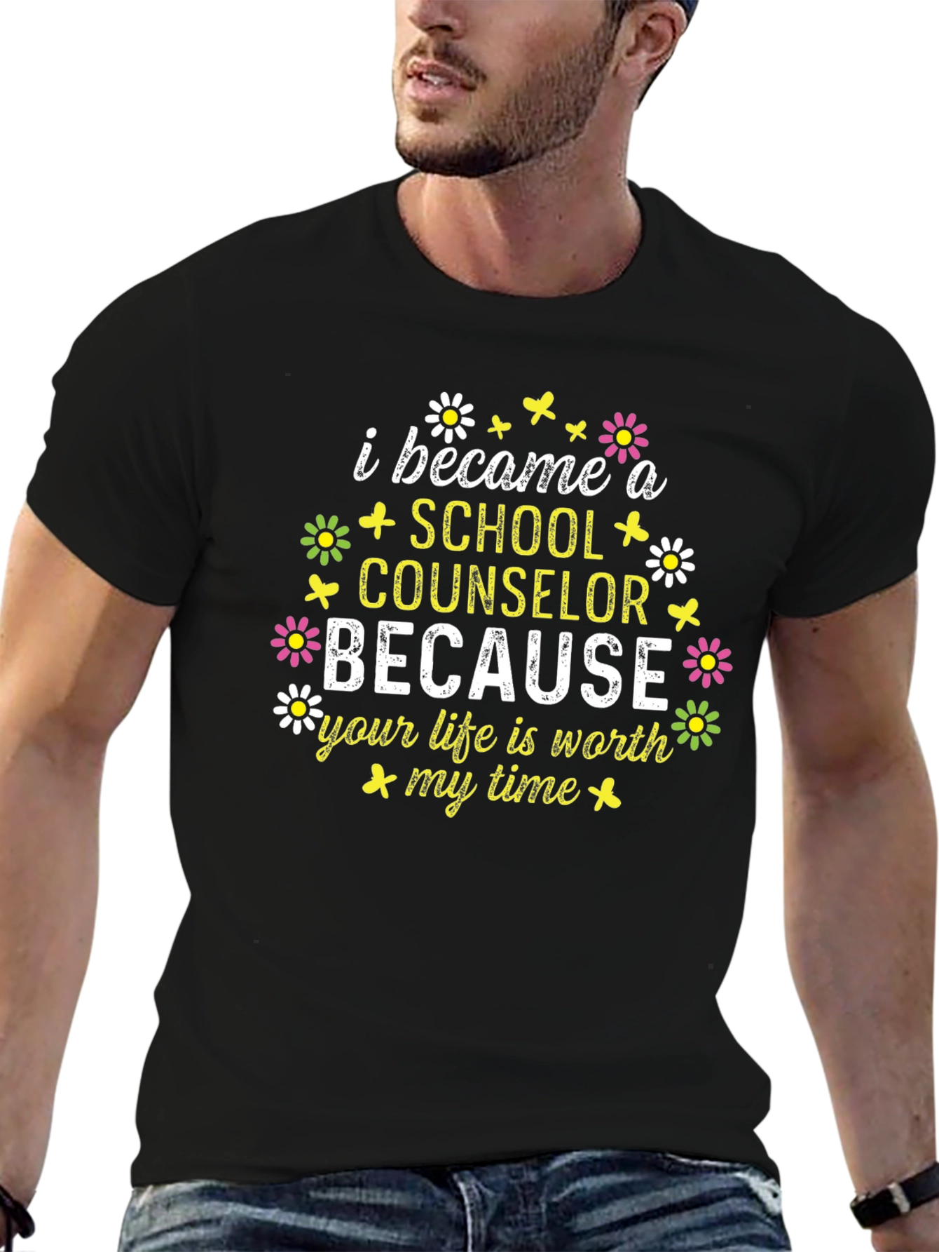 School Counselor T-Shirt - Worth My Time