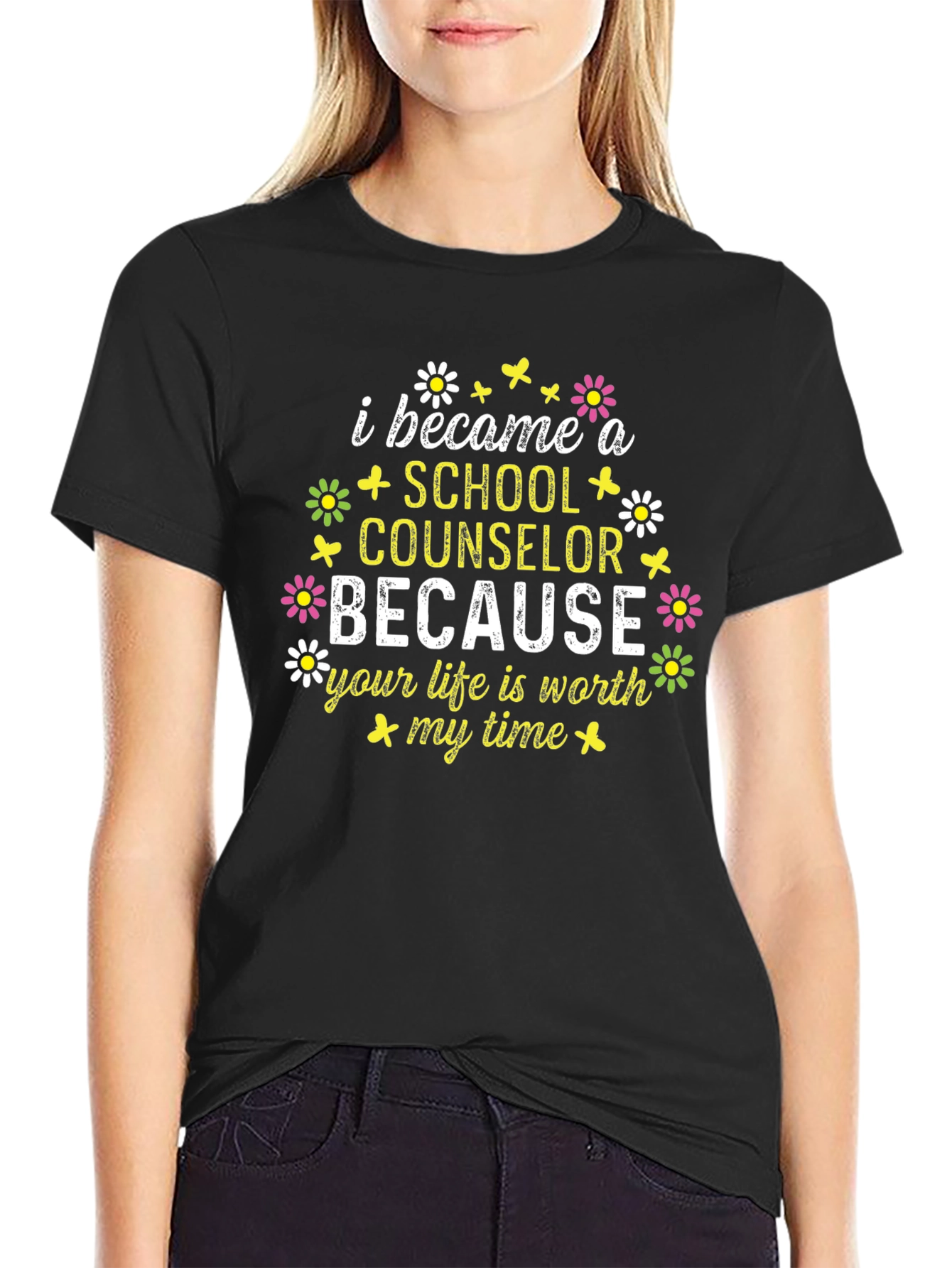School Counselor T-Shirt - Worth My Time