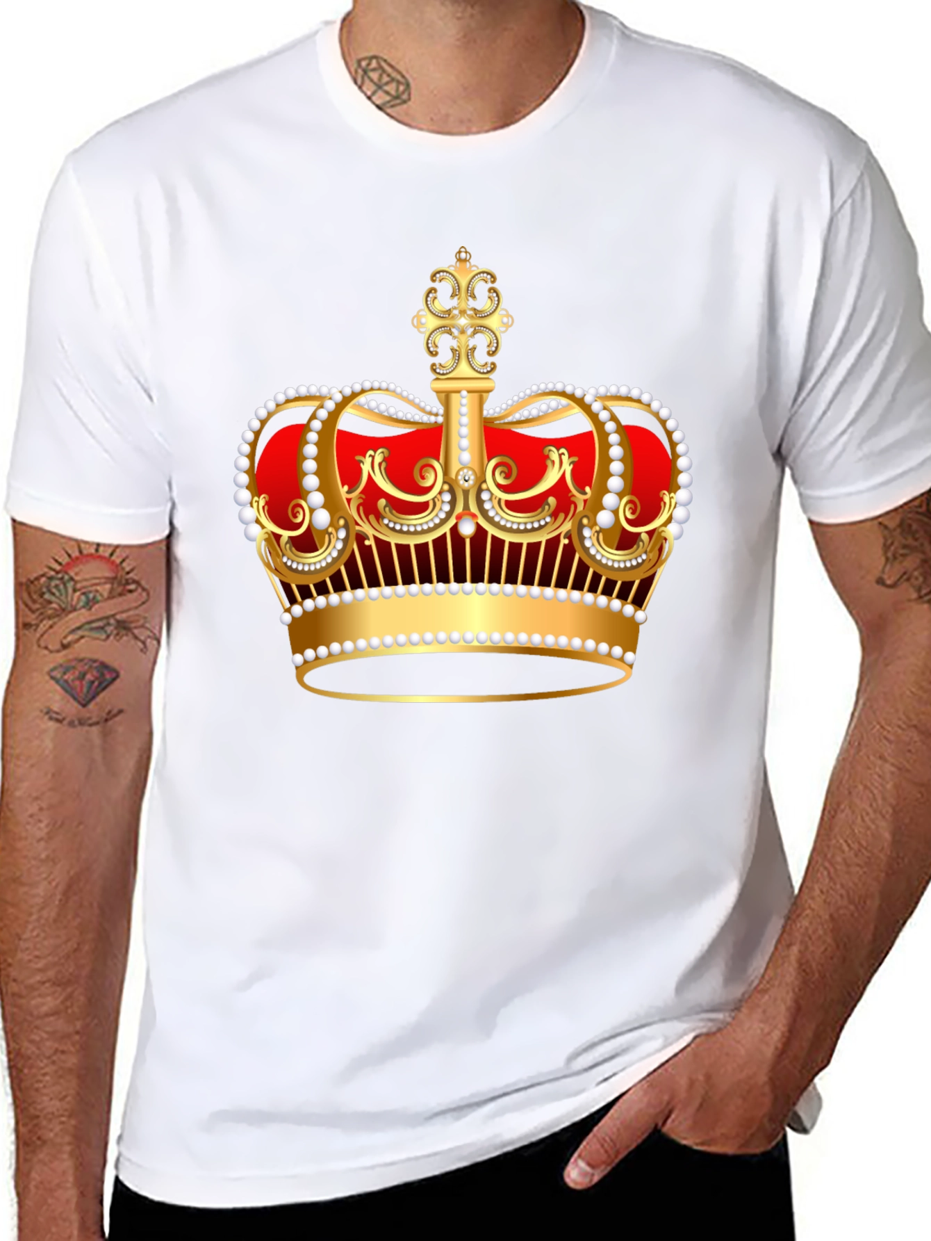 Royal Crown Graphic Tee - King/Queen Style