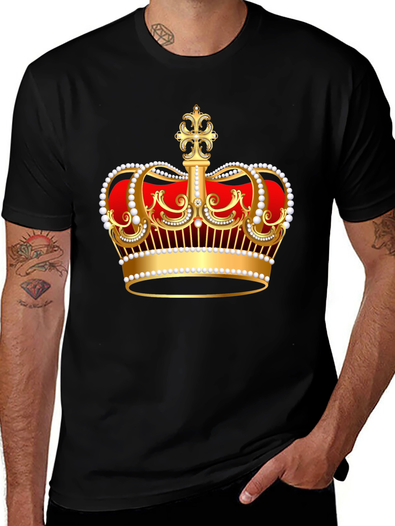 Royal Crown Graphic Tee - King/Queen Style