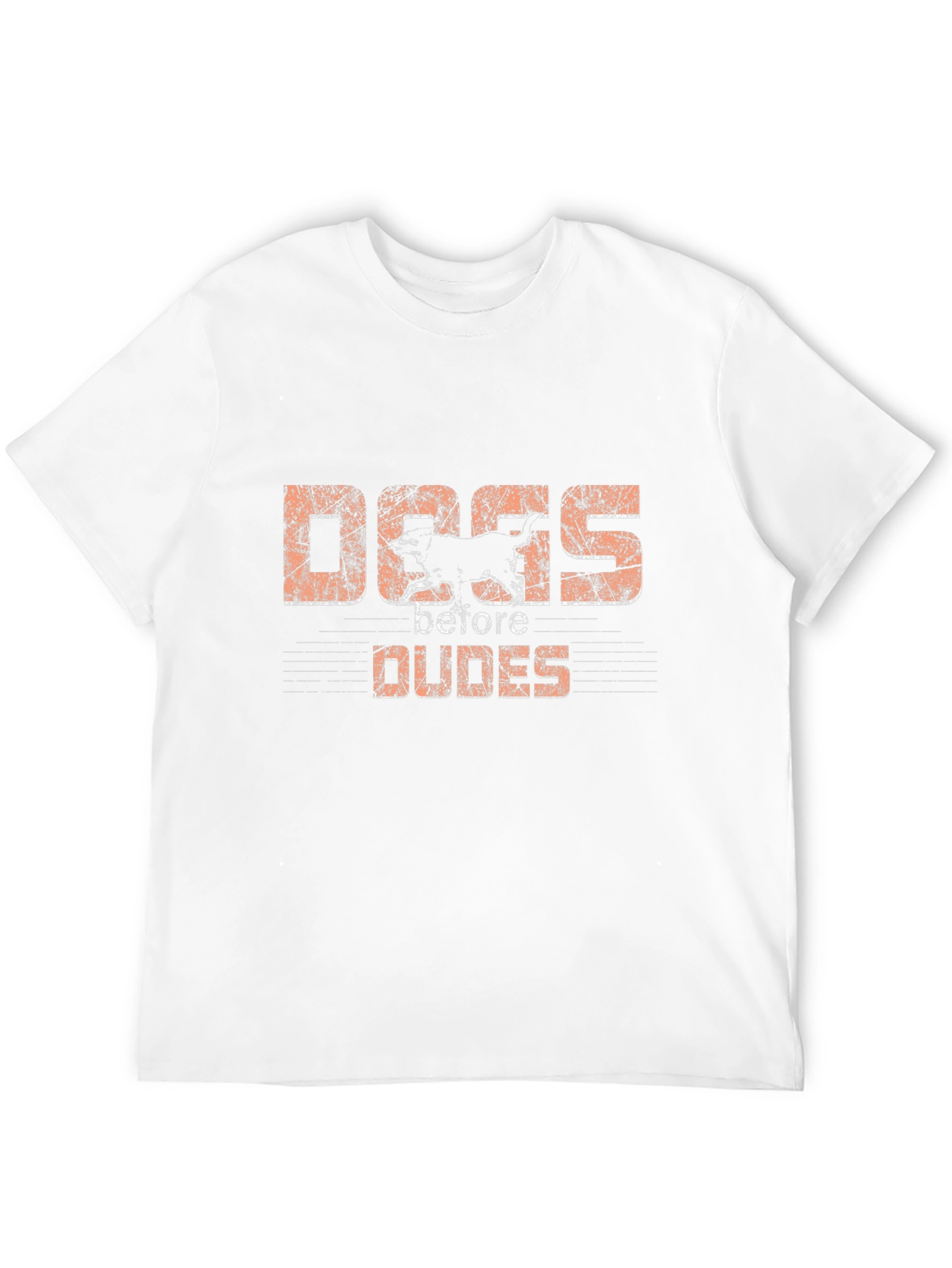 Dogs Before Dudes T-Shirt - Black