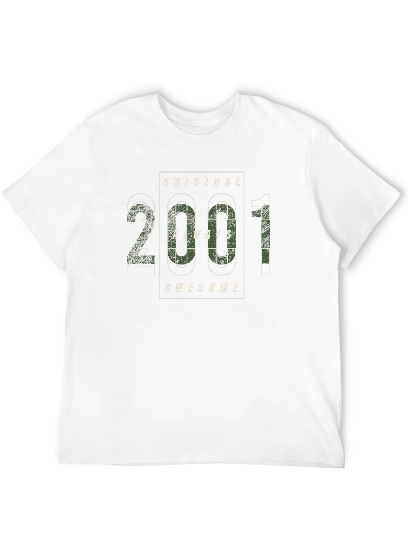 Original 2001 Awesome Graphic T-Shirt