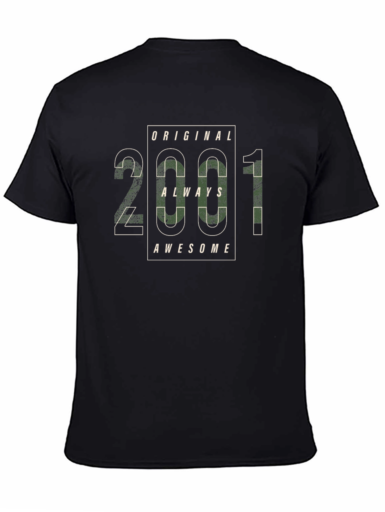 Original 2001 Awesome Graphic T-Shirt