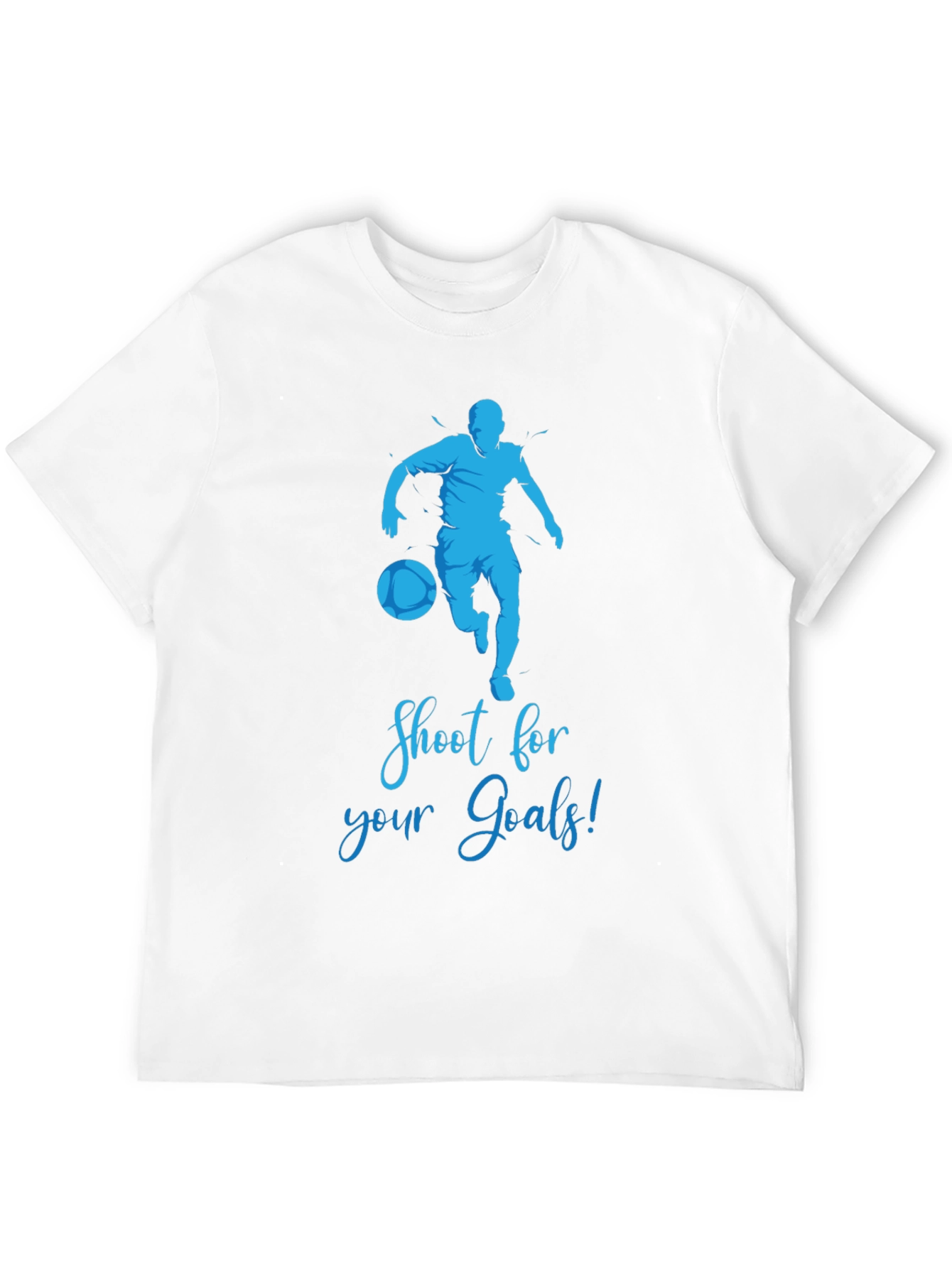 Shoot for Your Goals T-Shirt: Motivational Soccer Tee