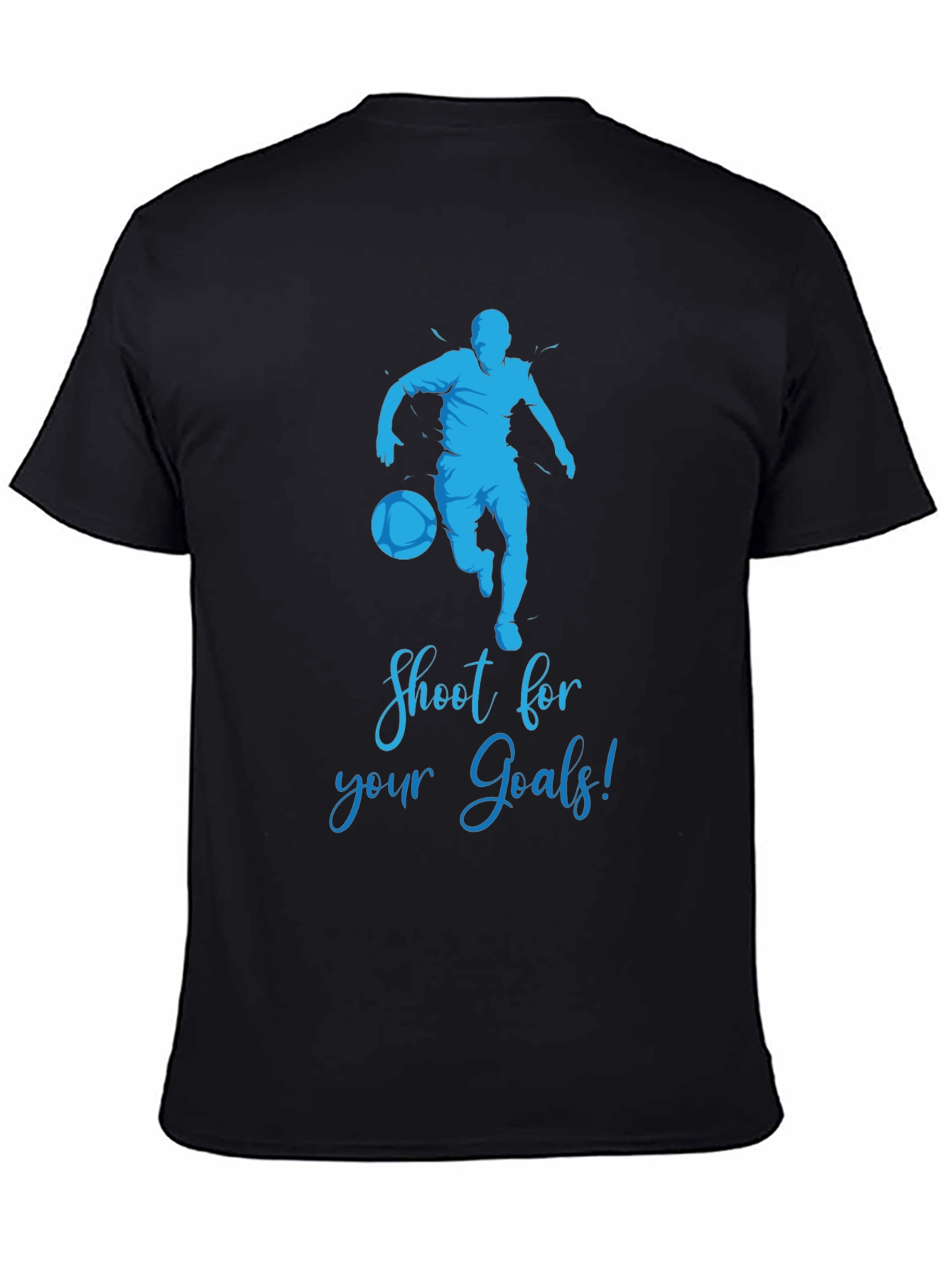 Shoot for Your Goals T-Shirt: Motivational Soccer Tee