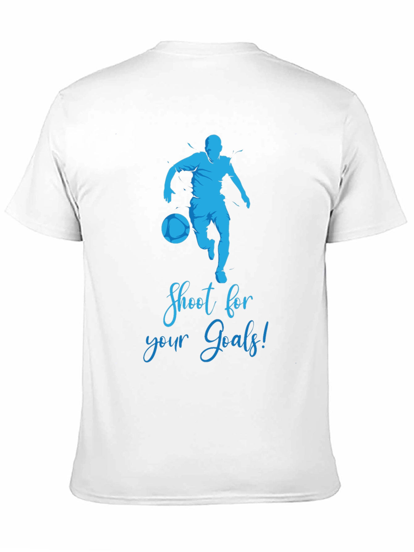 Shoot for Your Goals T-Shirt: Motivational Soccer Tee
