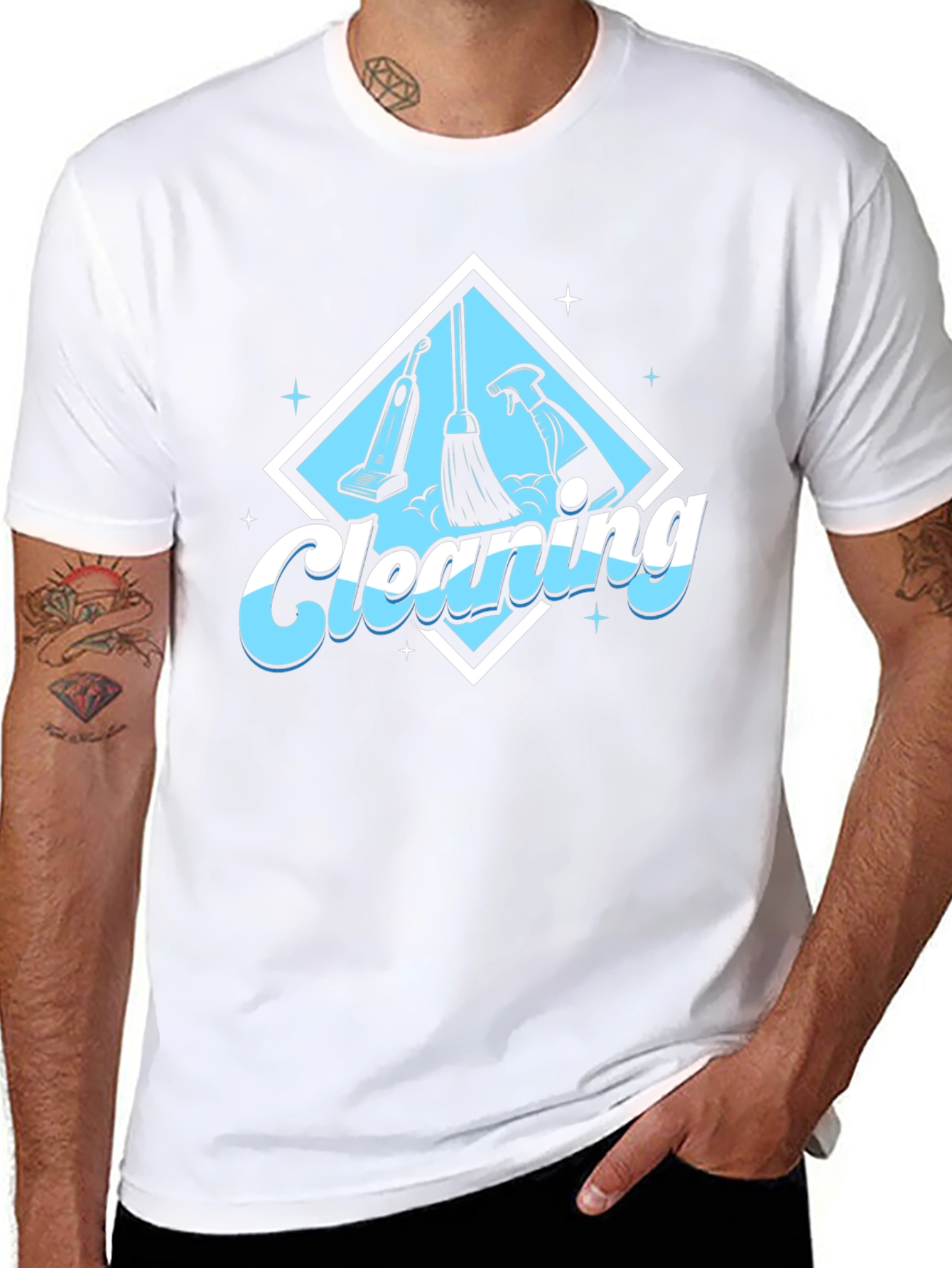 Cleaning Crew Graphic Tee