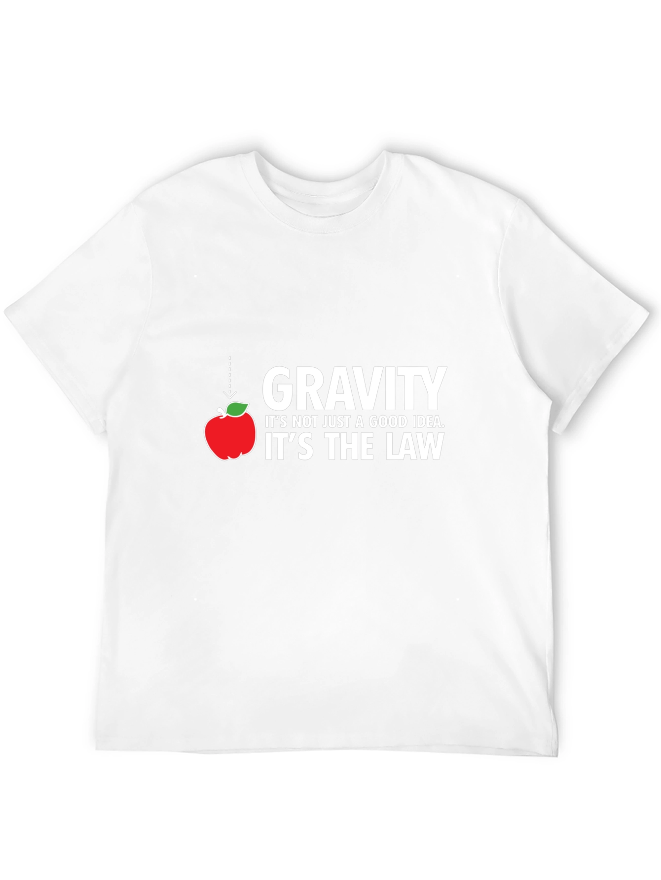 Gravity Law Funny Science T-Shirt