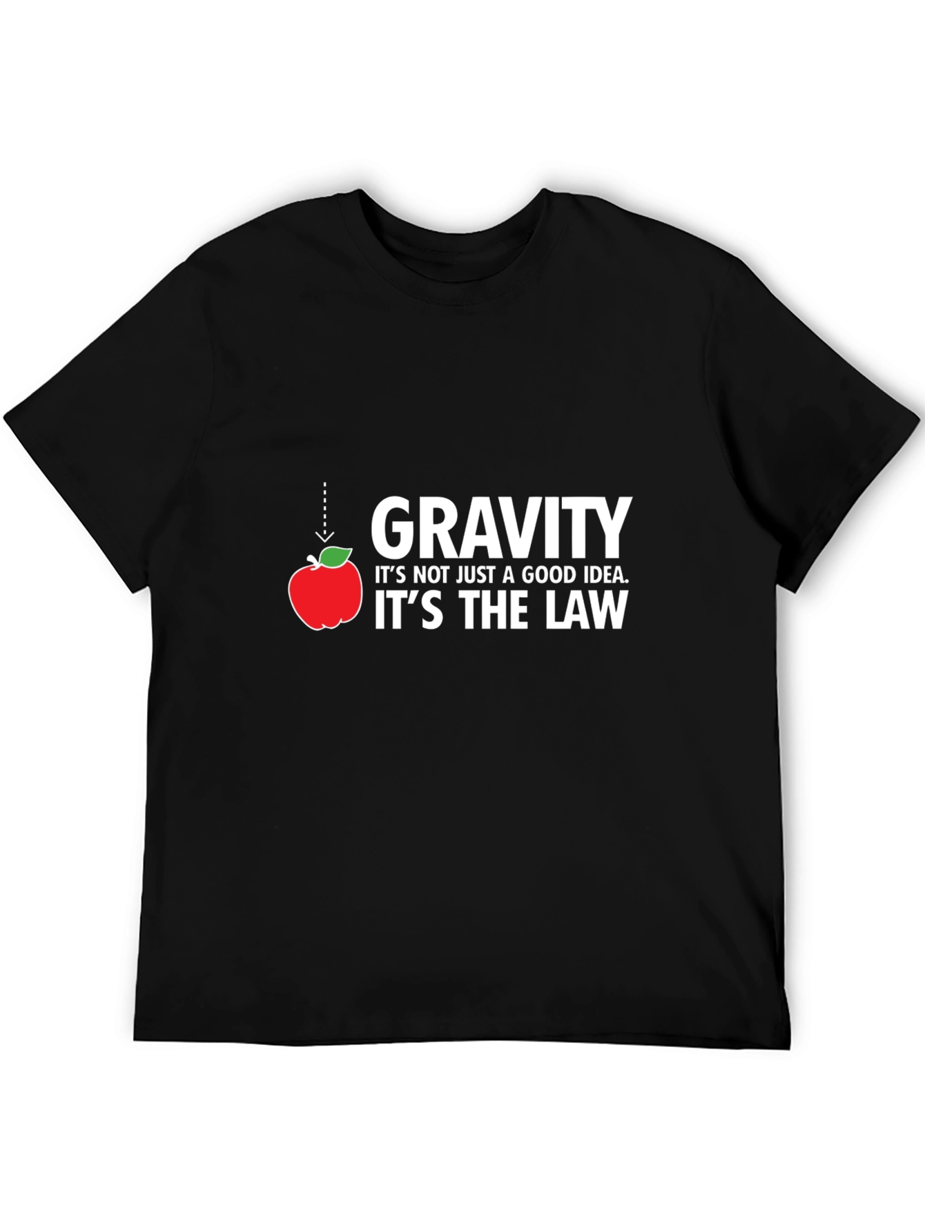 Gravity Law Funny Science T-Shirt