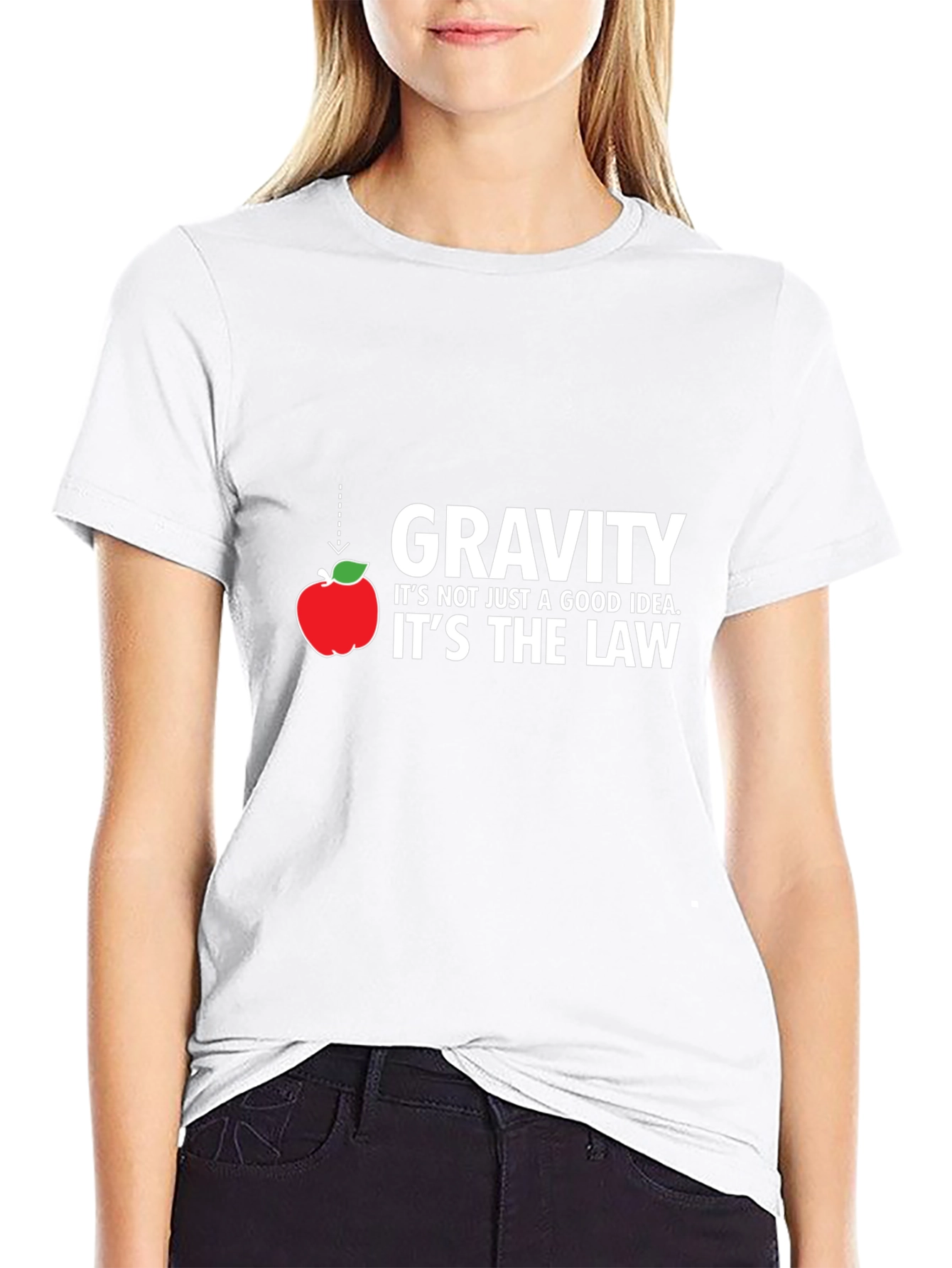 Gravity Law Funny Science T-Shirt