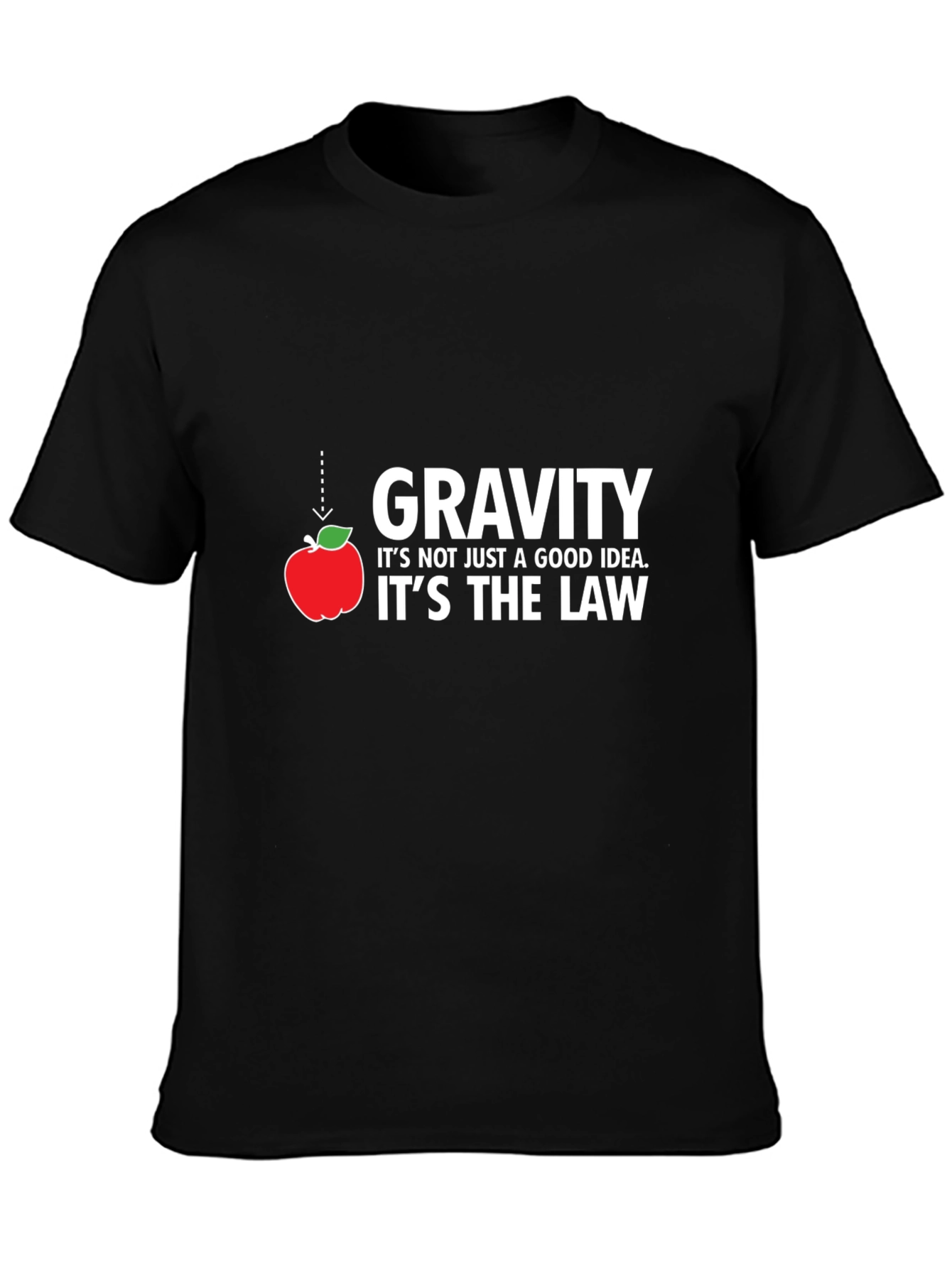 Gravity Law Funny Science T-Shirt