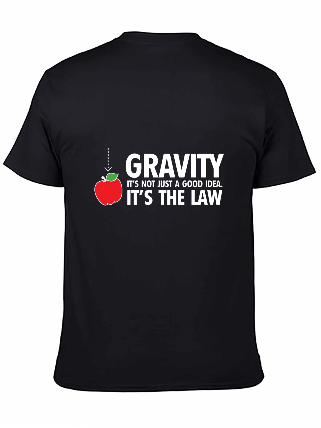 Gravity Law Funny Science T-Shirt