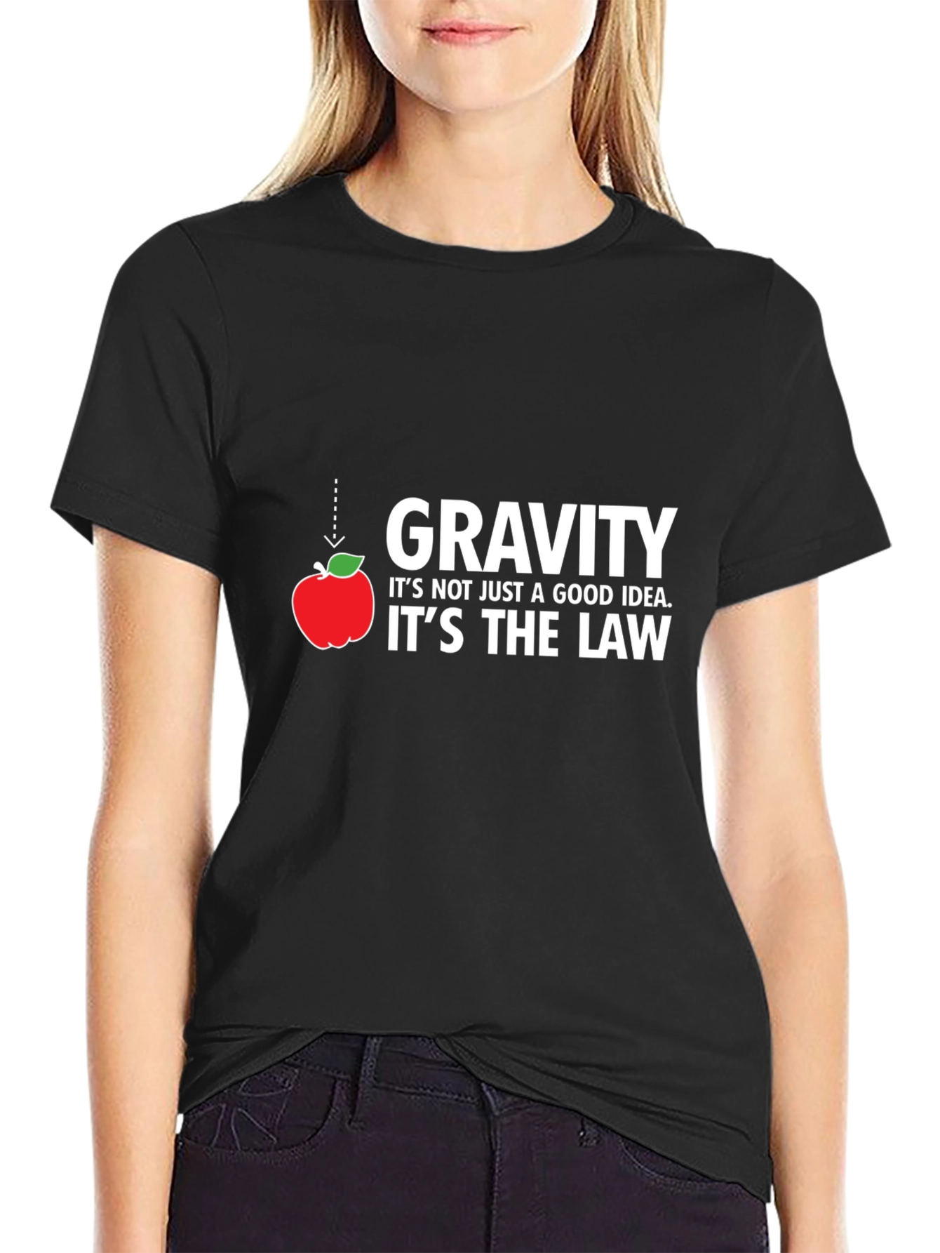 Gravity Law Funny Science T-Shirt