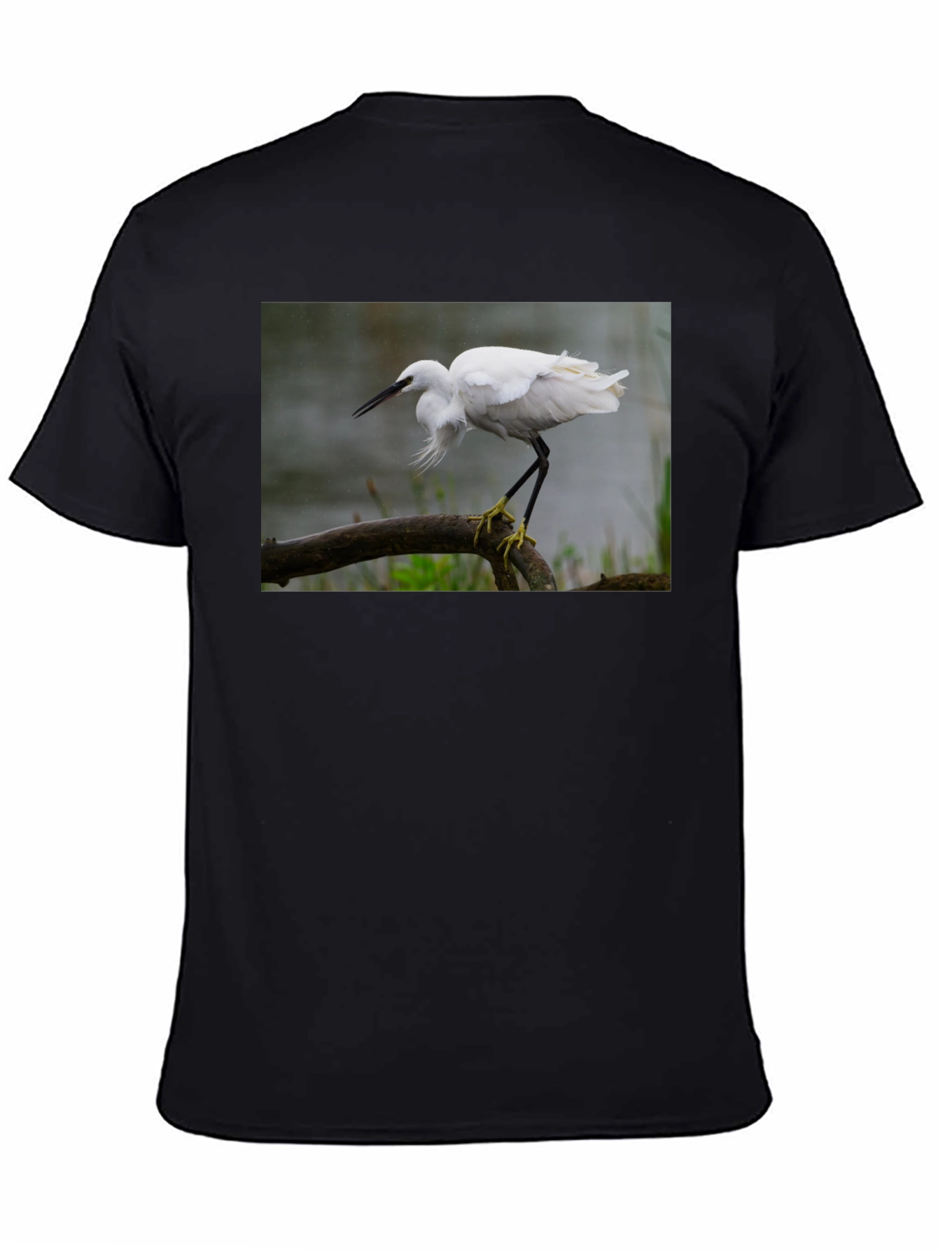 Egret T-Shirt - Nature Bird Tee