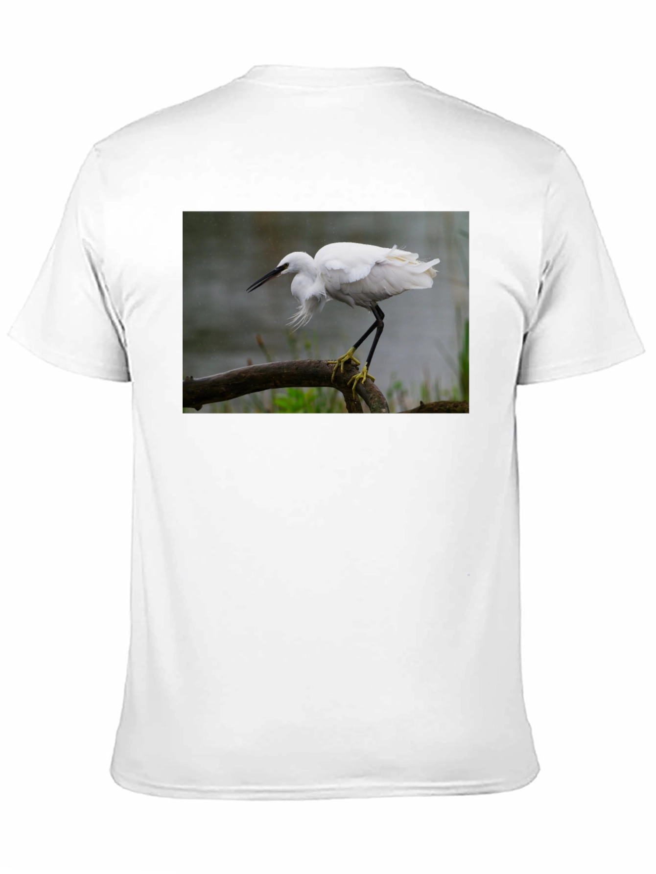 Egret T-Shirt - Nature Bird Tee