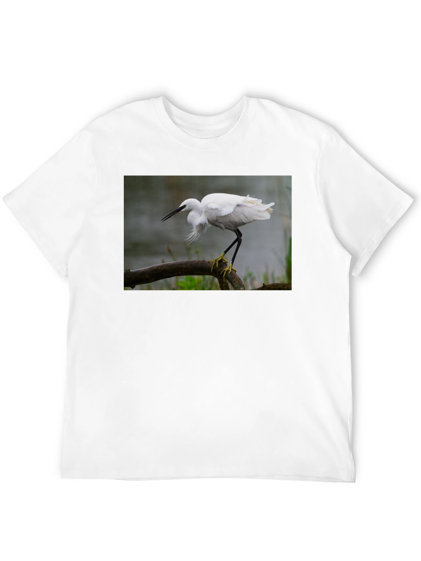 Egret T-Shirt - Nature Bird Tee