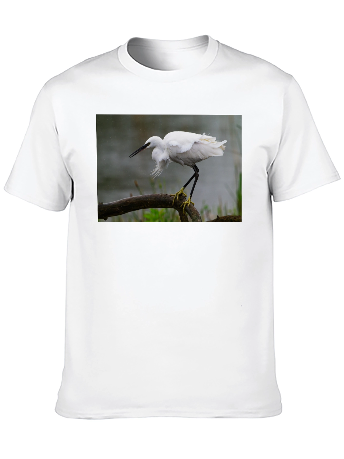 Egret T-Shirt - Nature Bird Tee